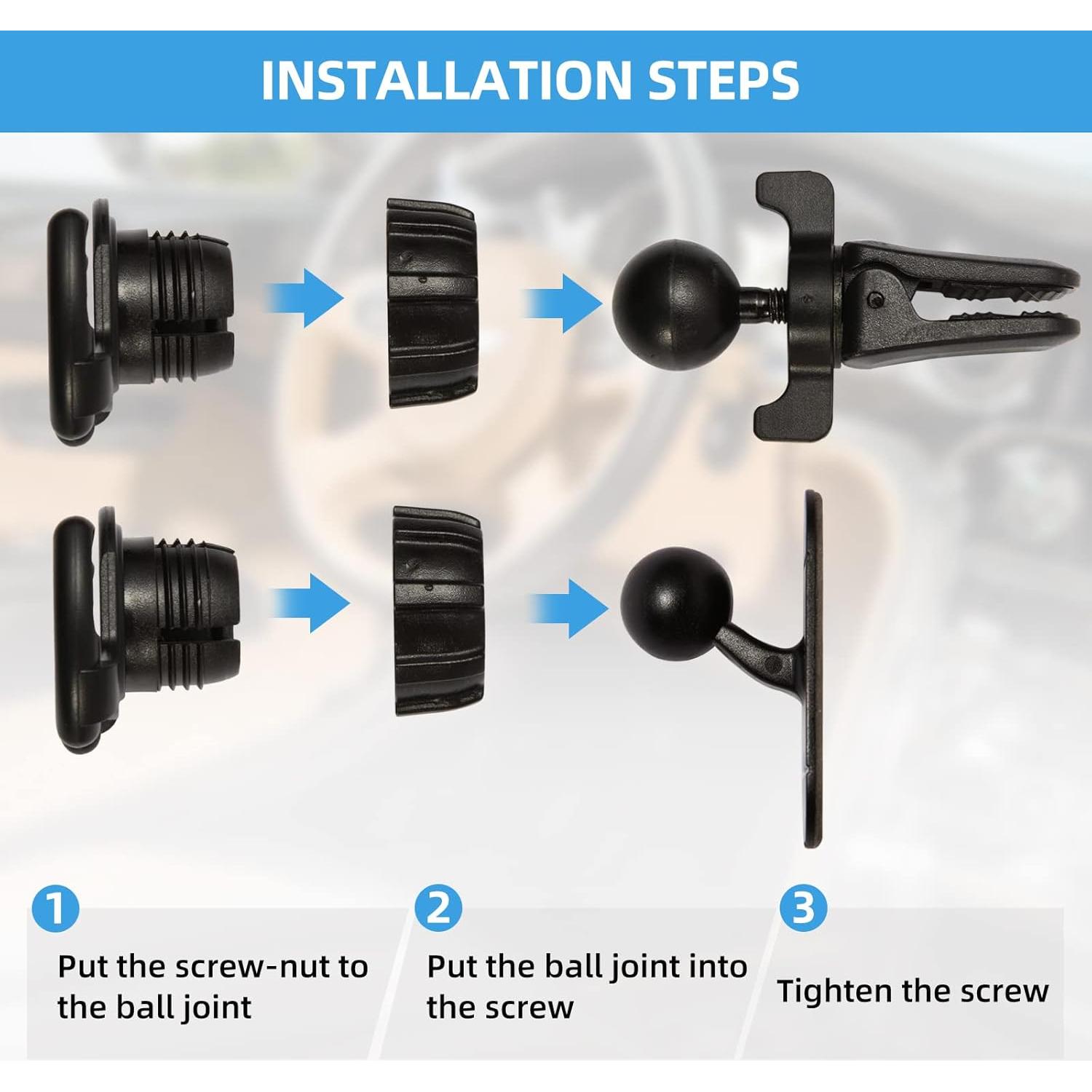 Soporte Universal para Teléfono KSWNG con Rotación 360° - 2 Piezas