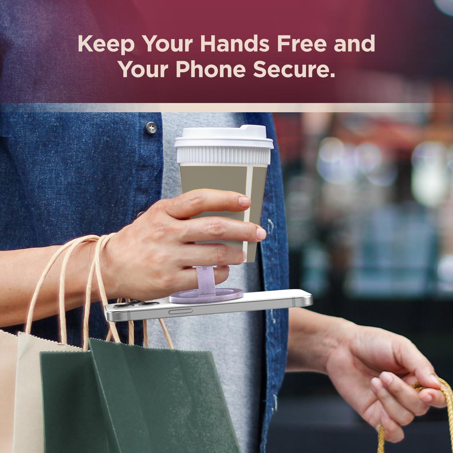 Soporte Magnético para Teléfono Encapsulado Encased - Brillo Púrpura