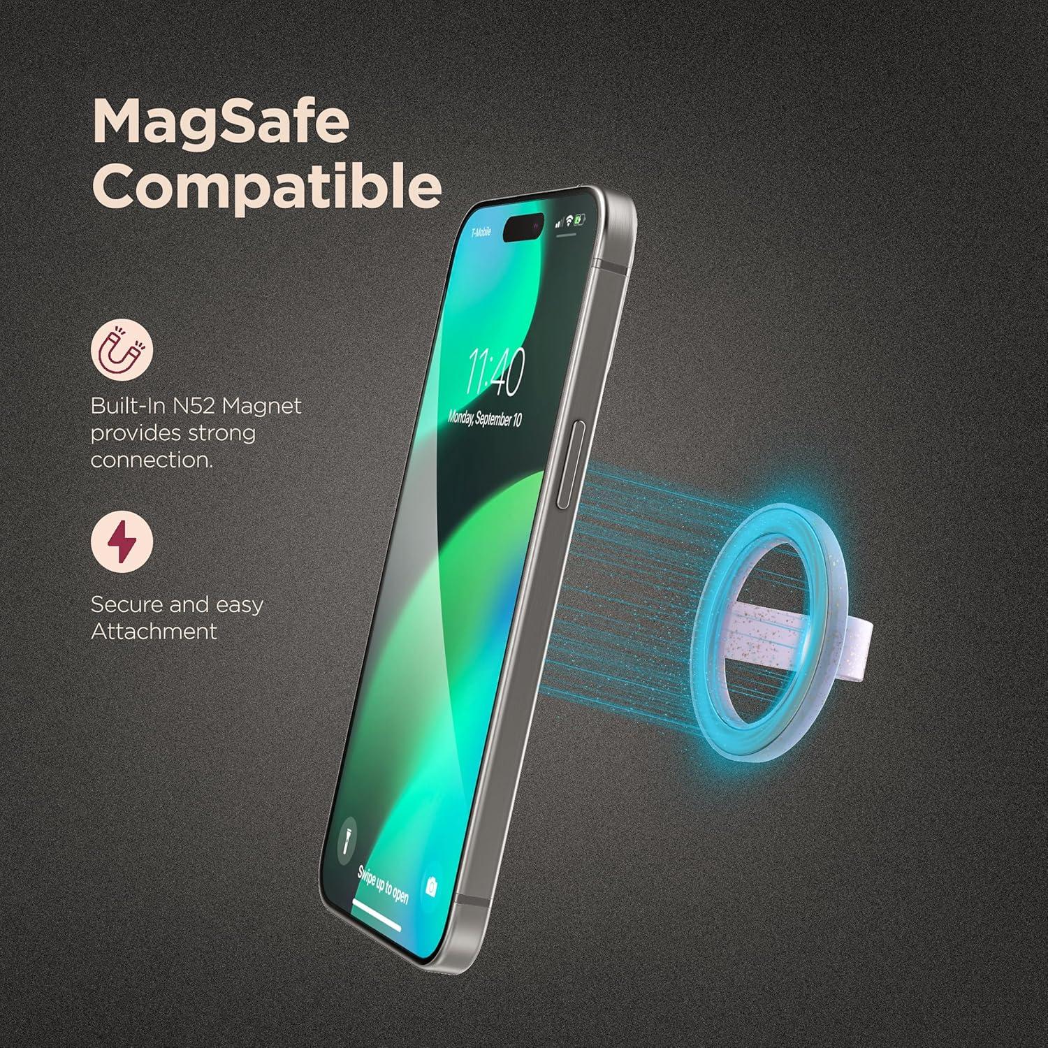 Soporte Magnético para Teléfono Encapsulado Encased - Brillo Púrpura