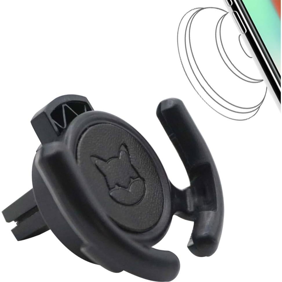 Soporte de Ventilación para Coche HOMEFOX - 2 Paquete Negro