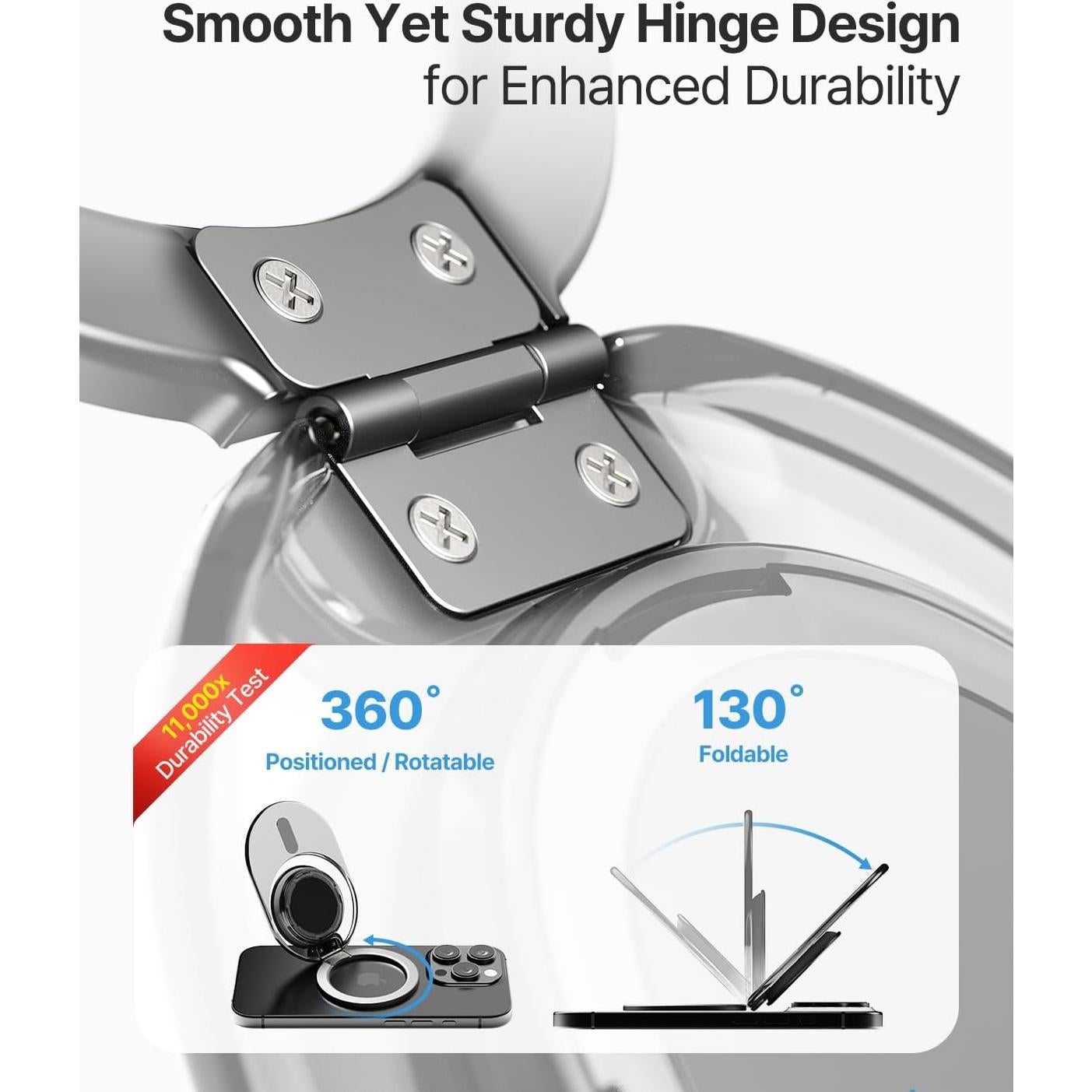 Soporte Magnético para Teléfono Sinjimoru M-Tap Tok - Negro