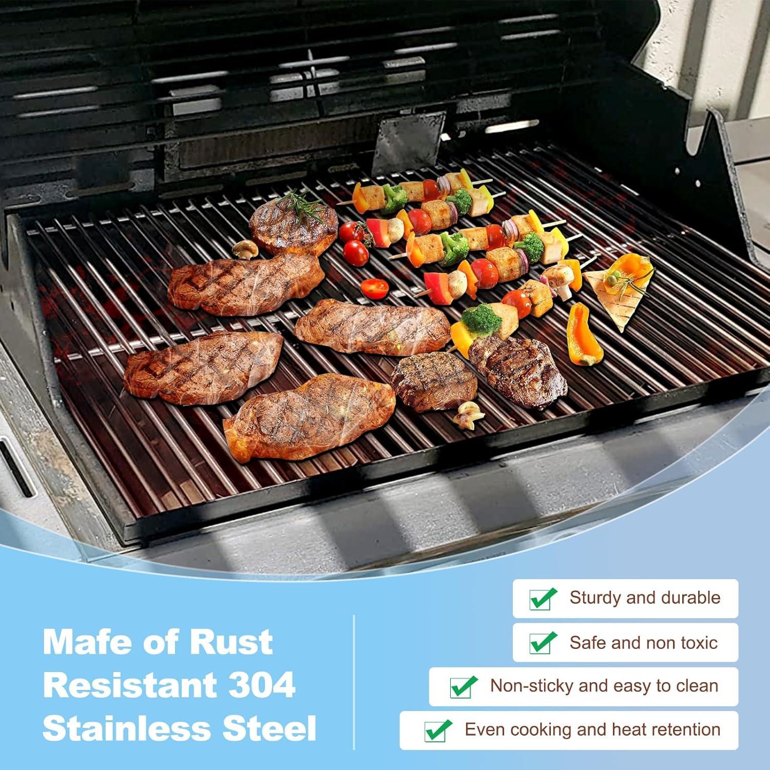 Juego de Repuestos para Parrilla Nexgrill 3 Piezas Acero Inox