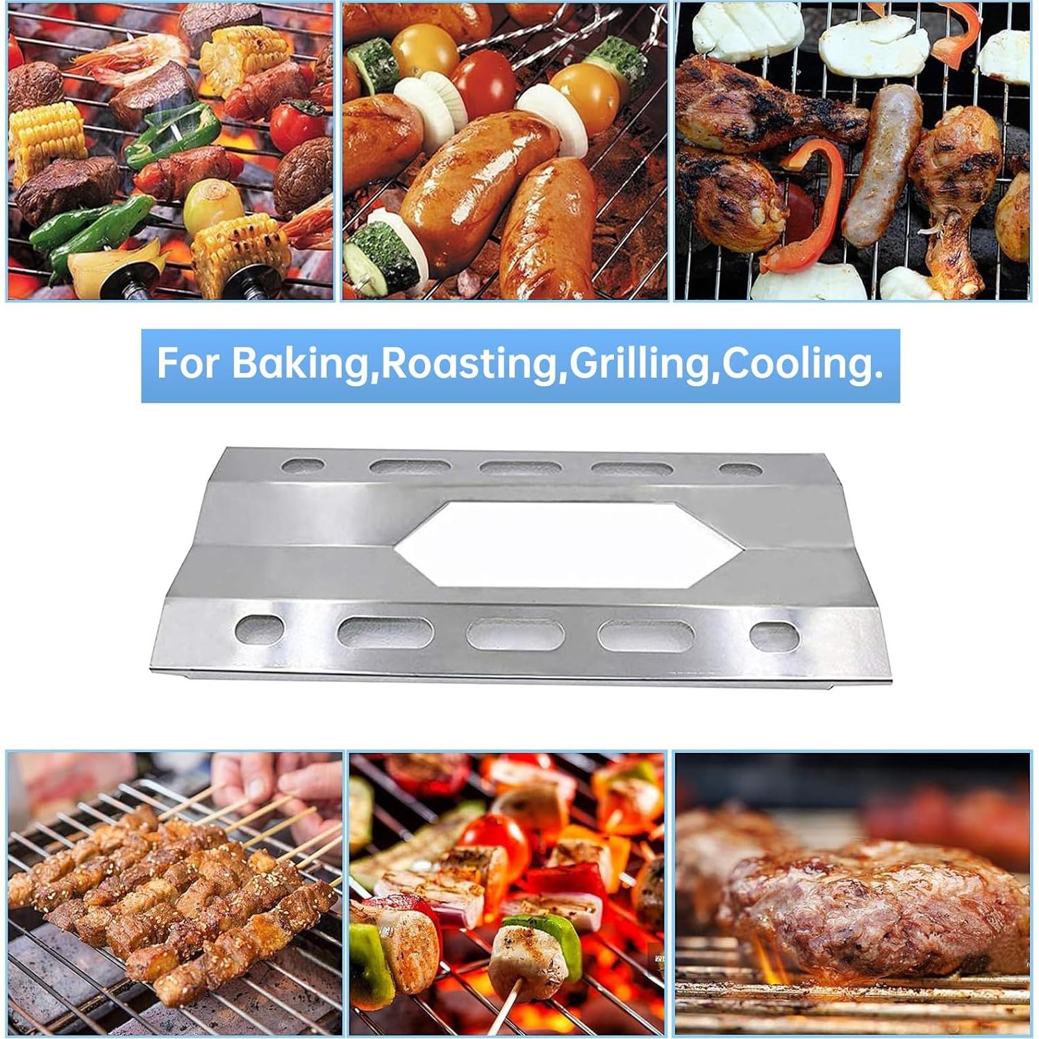 Juego de Repuestos para Parrilla Nexgrill 3 Piezas Acero Inox