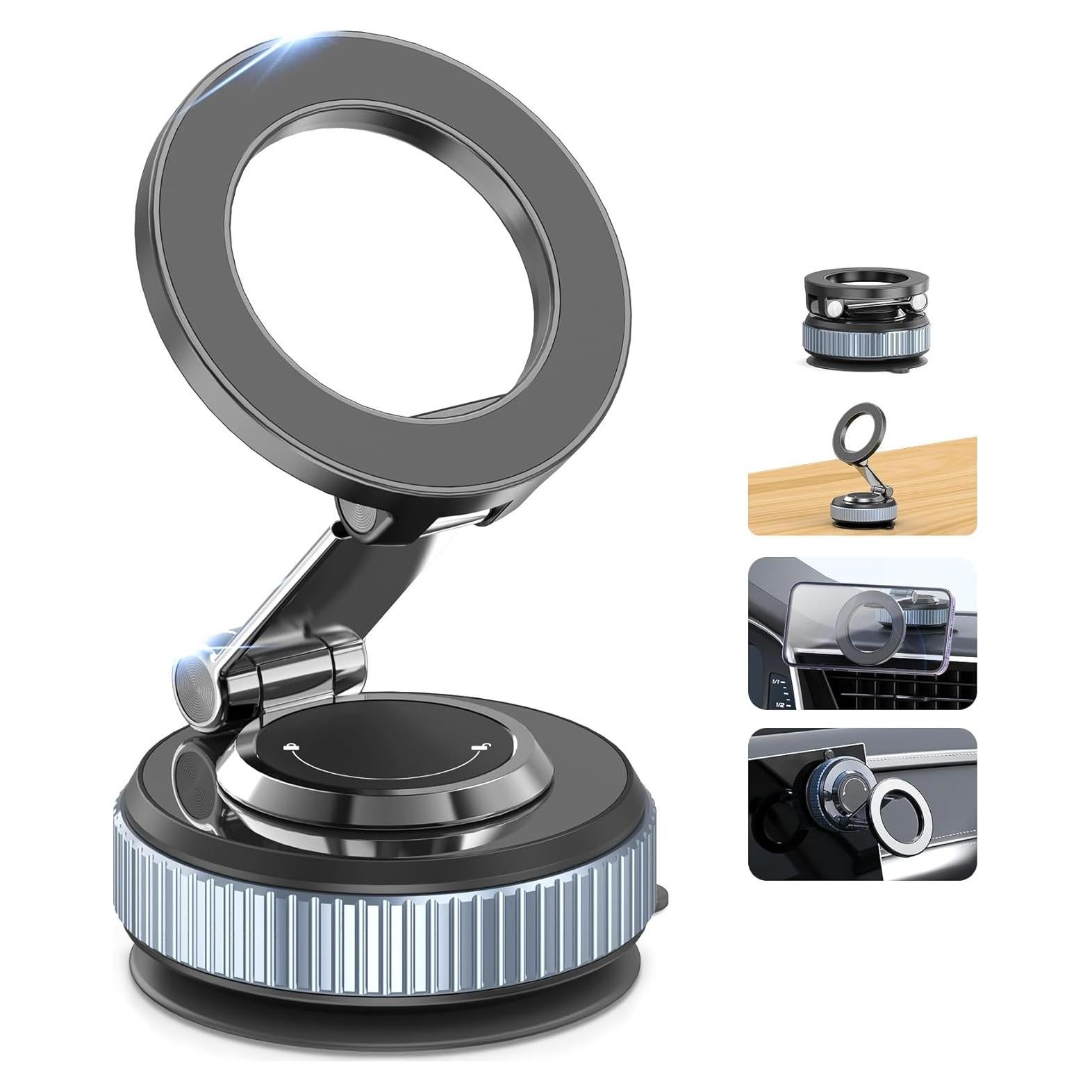 Soporte para Teléfono de Coche Magnético Gahenwo K003 360° Ajustable