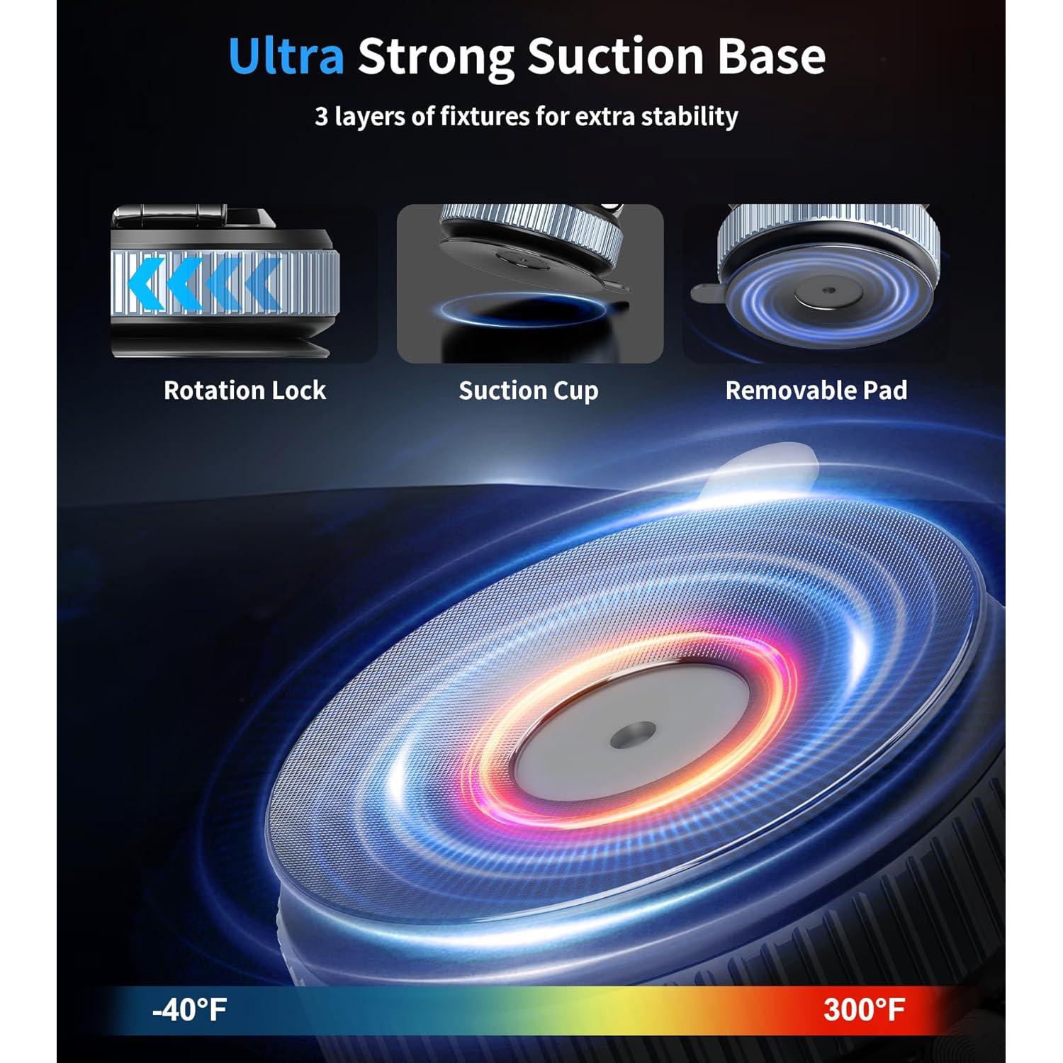 Soporte para Teléfono de Coche Magnético Gahenwo K003 360° Ajustable