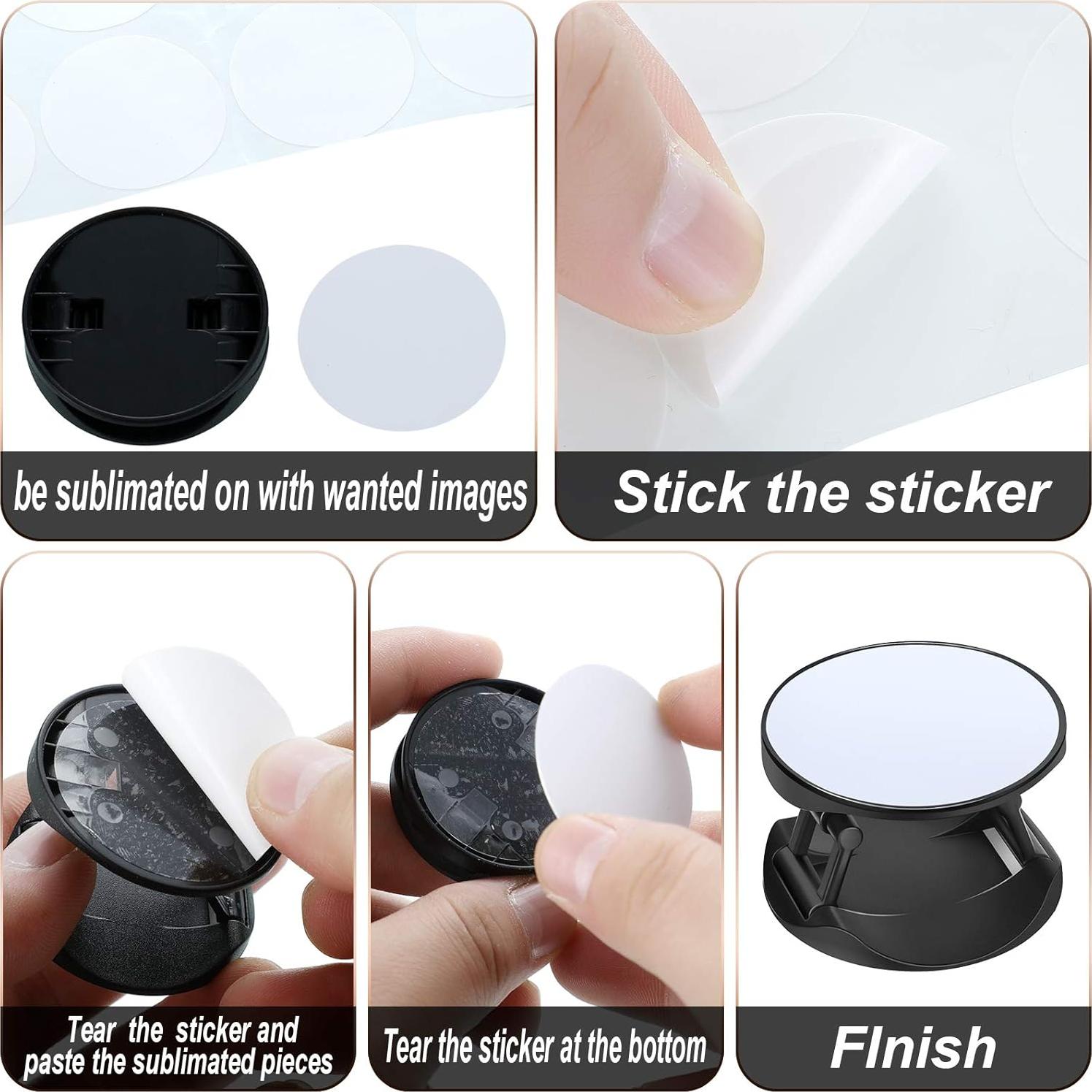 Soportes de Teléfono Weewooday 20 Pcs para Sublimación DIY