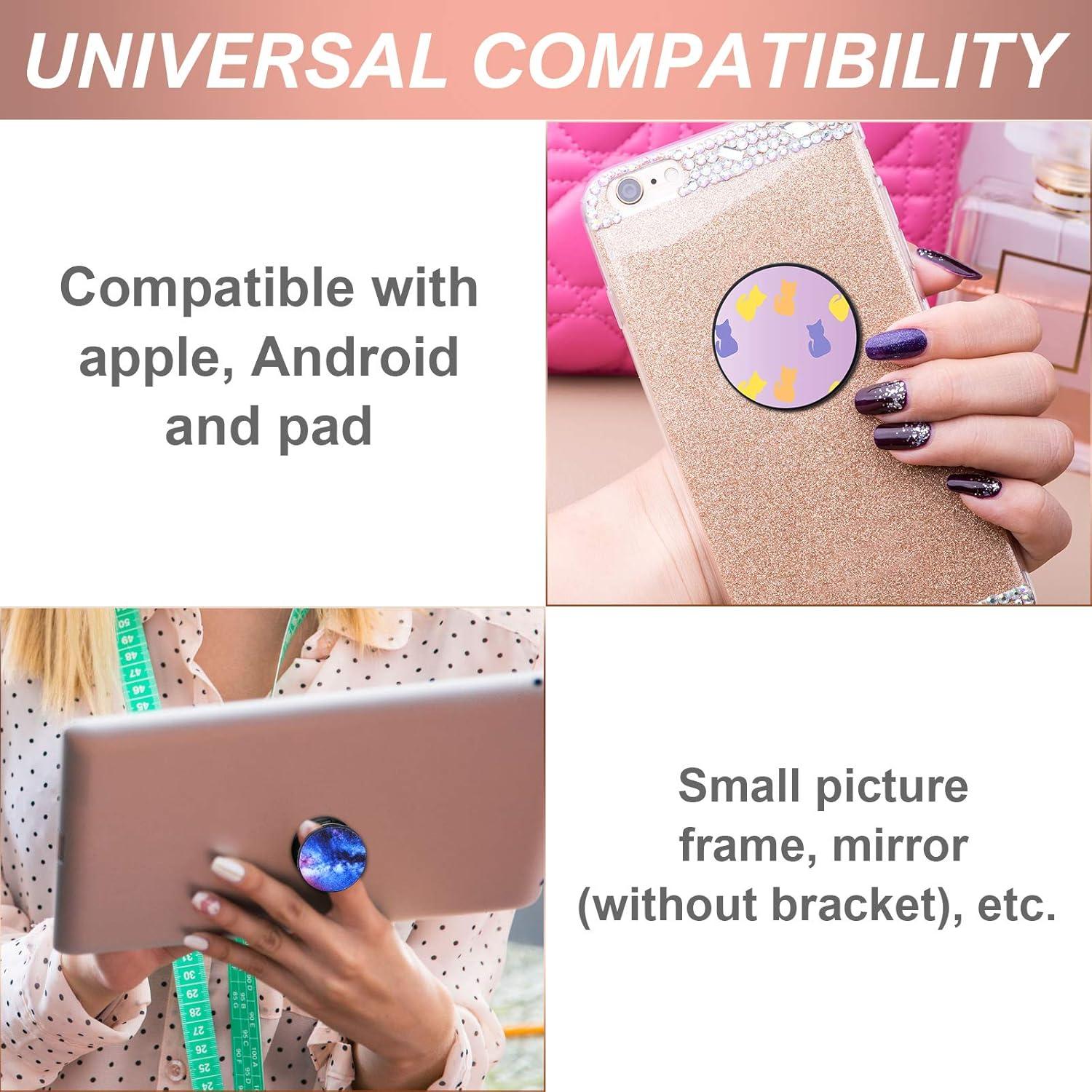 Soportes de Teléfono Weewooday 20 Pcs para Sublimación DIY