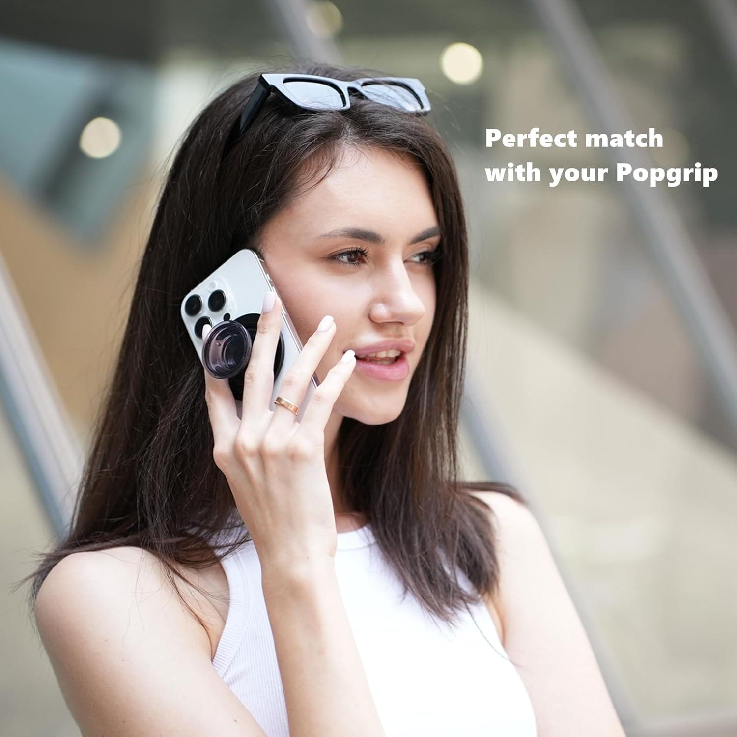 Soporte Magnético para Teléfono Mindsky con Anillo MagSafe Negro