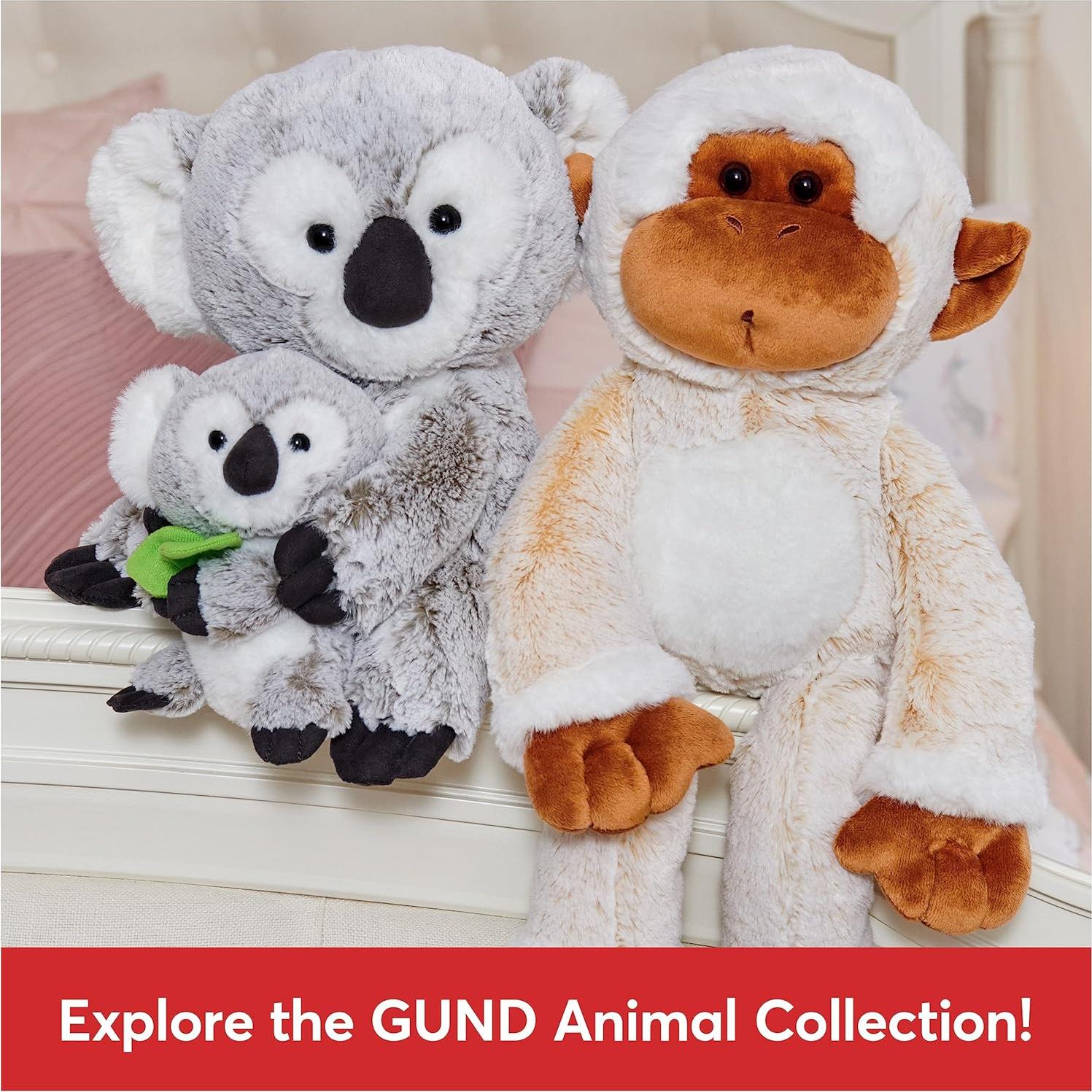 GUND Zozo Oso Koala con Cría 25,4 cm Suave y Abrazable