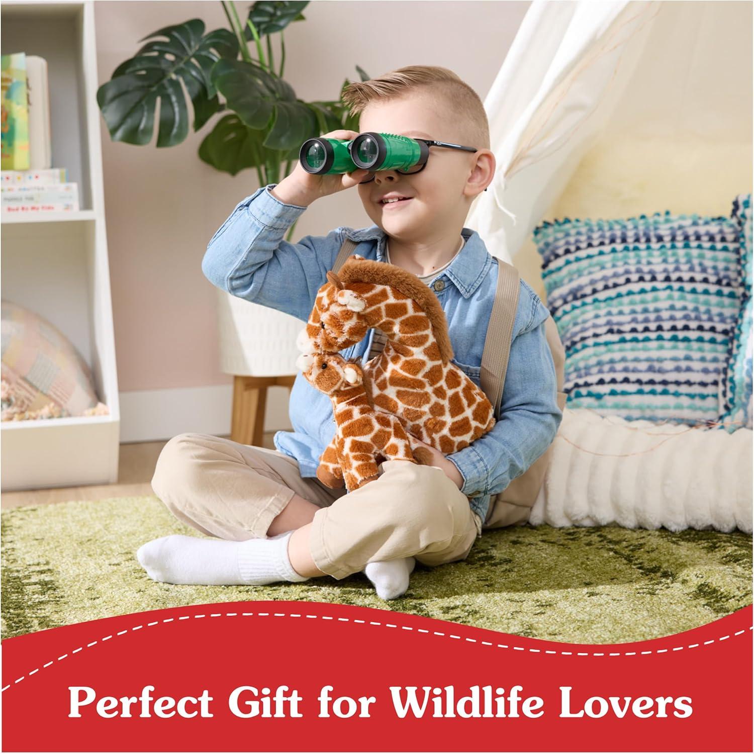 GUND Jirafa Solana y Bebé Peluche 25,4 cm Marrón