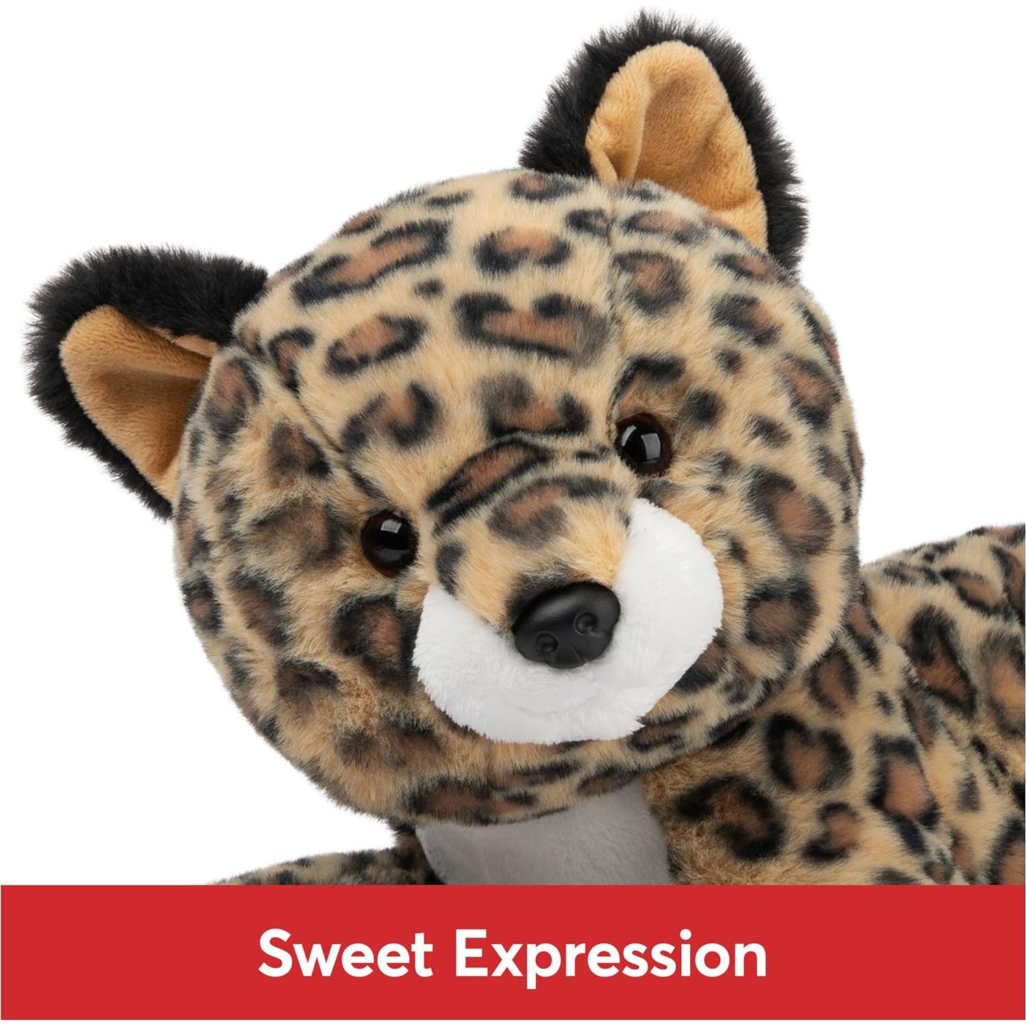 GUND Leopardo de Peluche Banks 30 cm Suave y Lavable