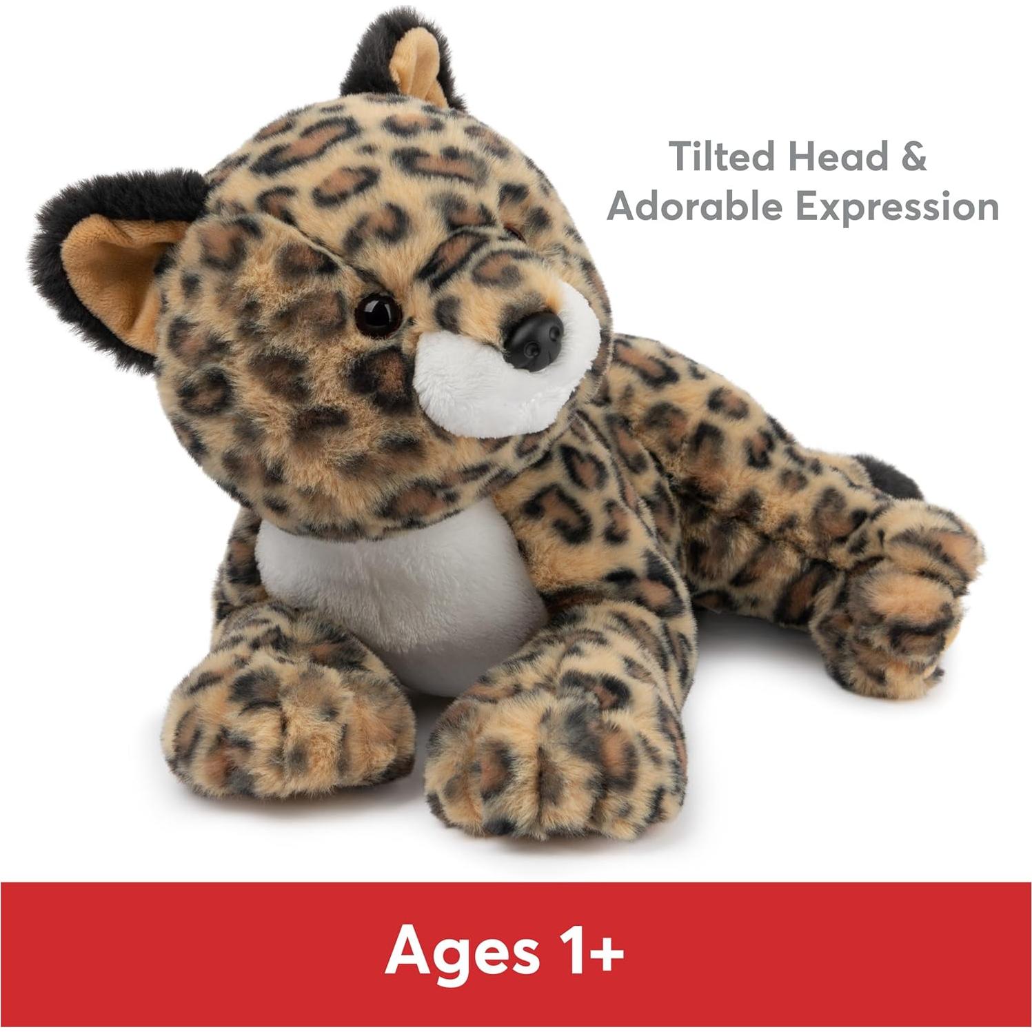 GUND Leopardo de Peluche Banks 30 cm Suave y Lavable