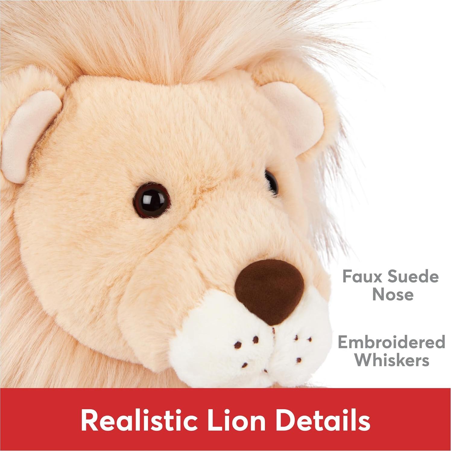 Peluche GUND León Regis 30 cm Suave y Abrazable