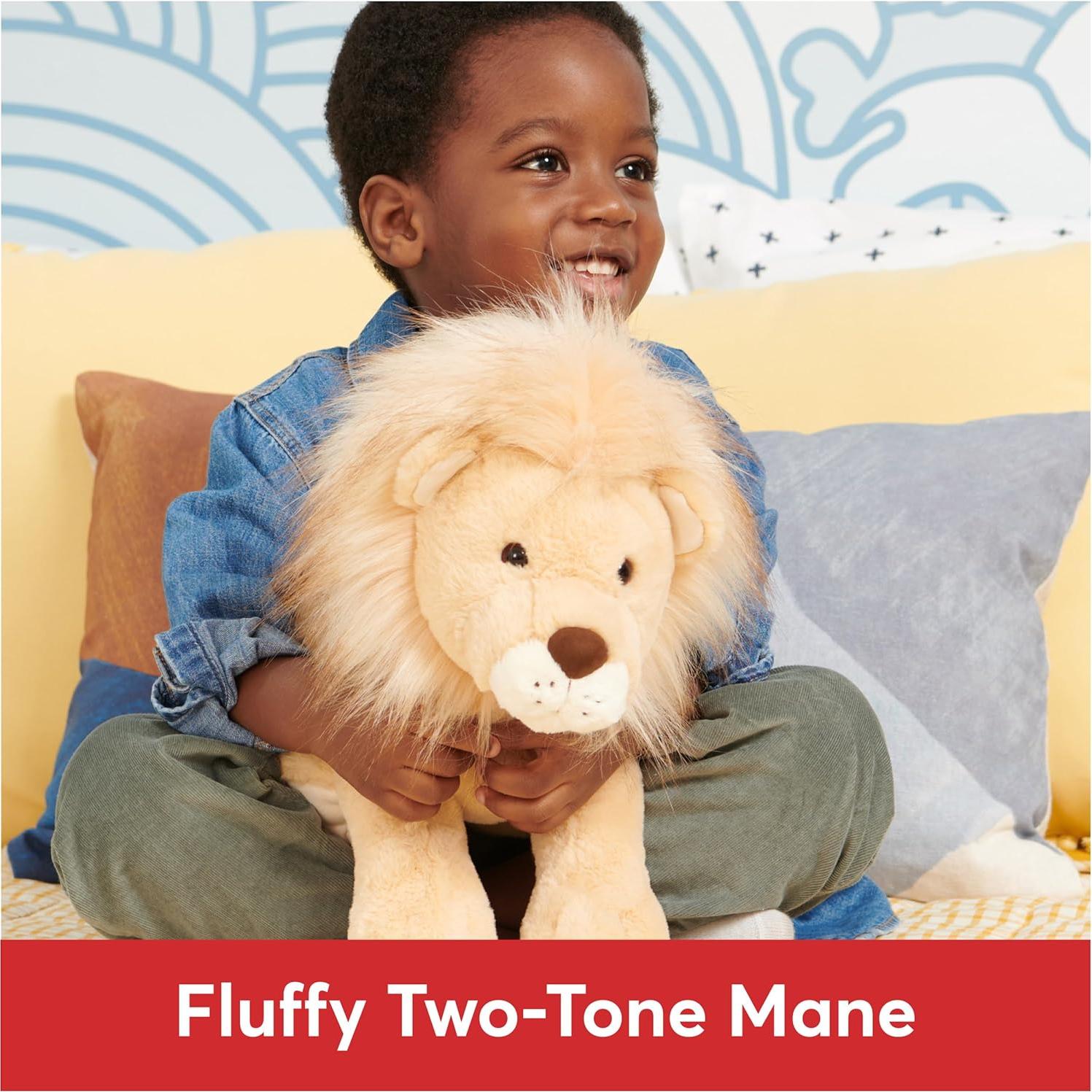 Peluche GUND León Regis 30 cm Suave y Abrazable