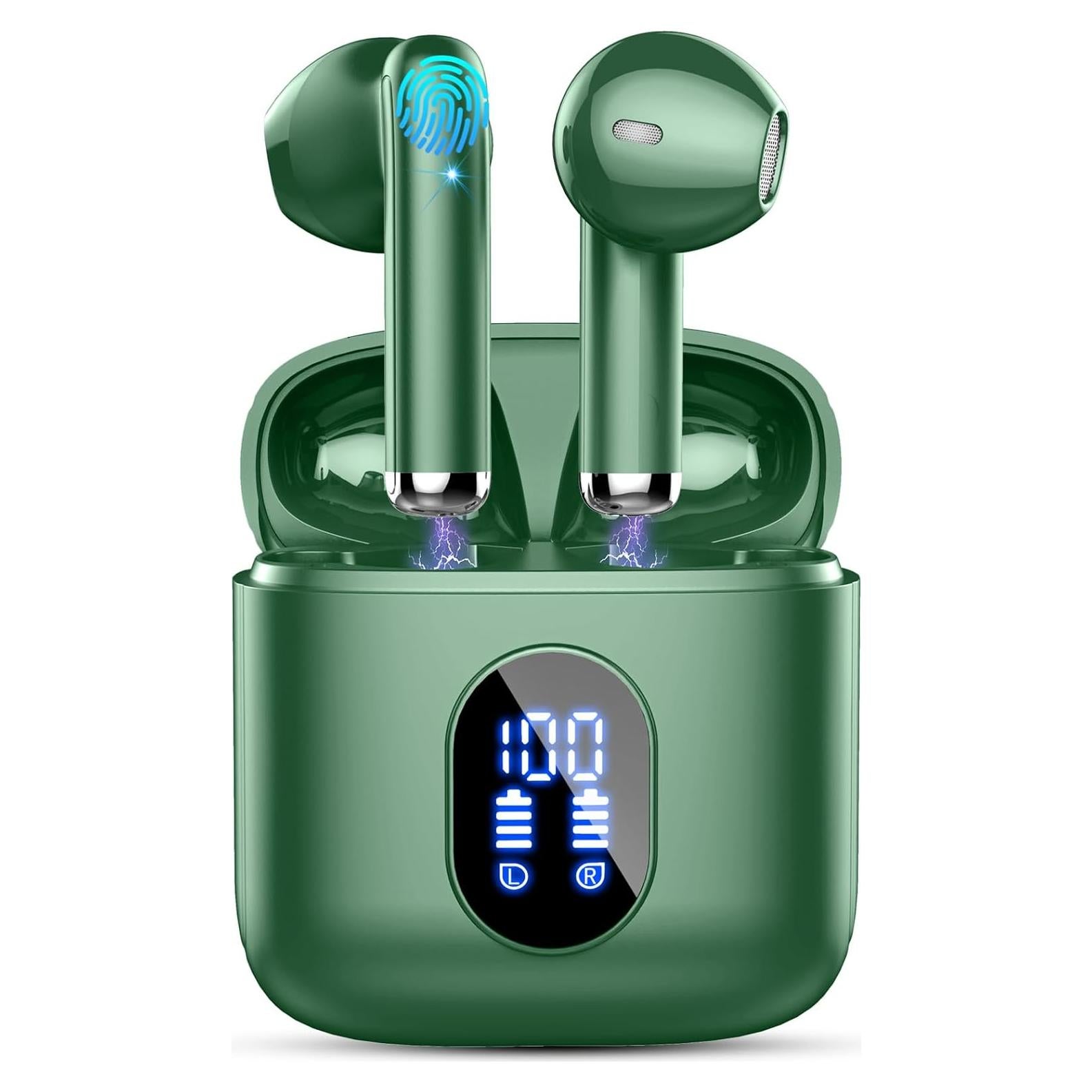Auriculares Inalámbricos Drsaec MD053 Bluetooth 5.4 Verde