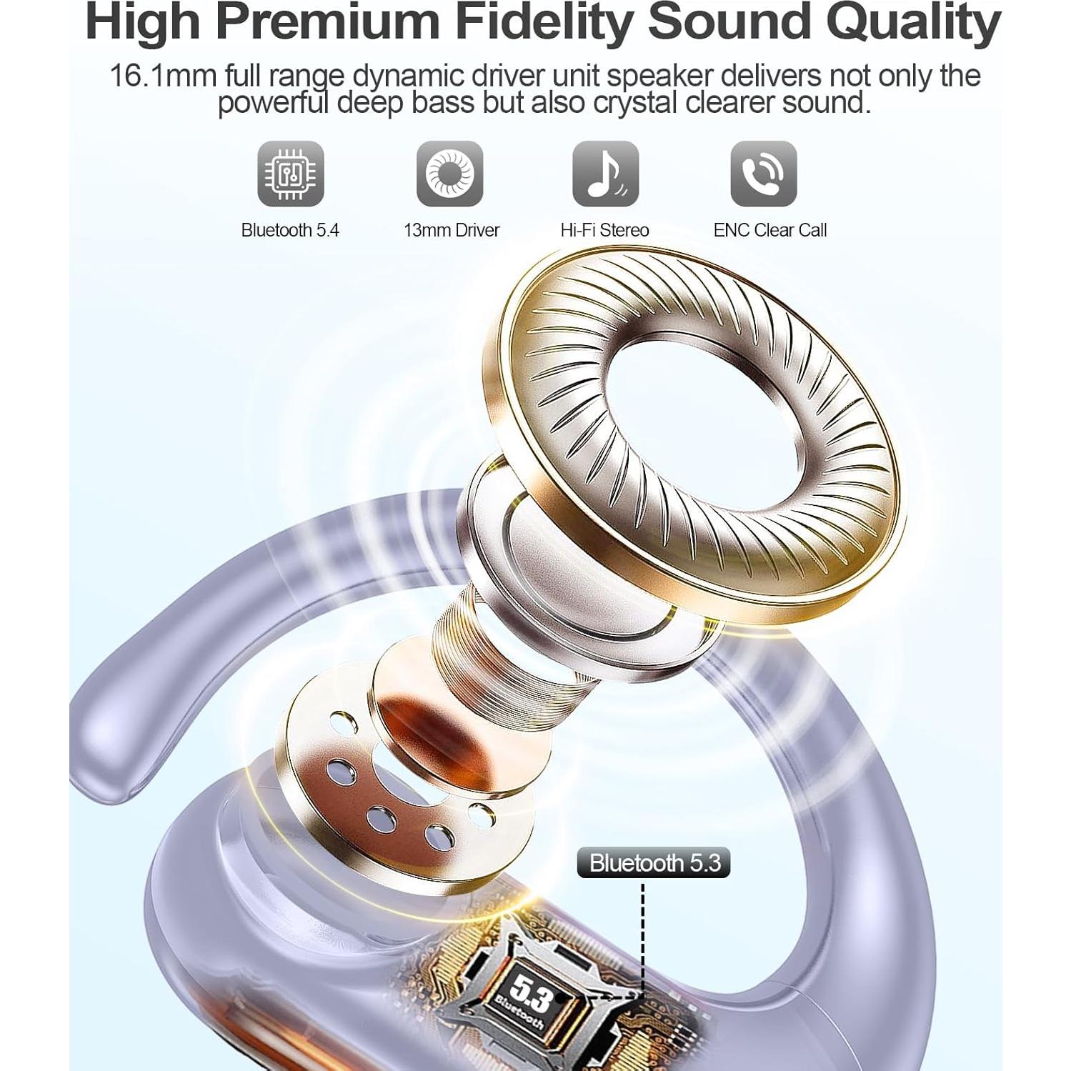 Auriculares Inalámbricos MOZOTER SP9i Bluetooth Deportivos 60h