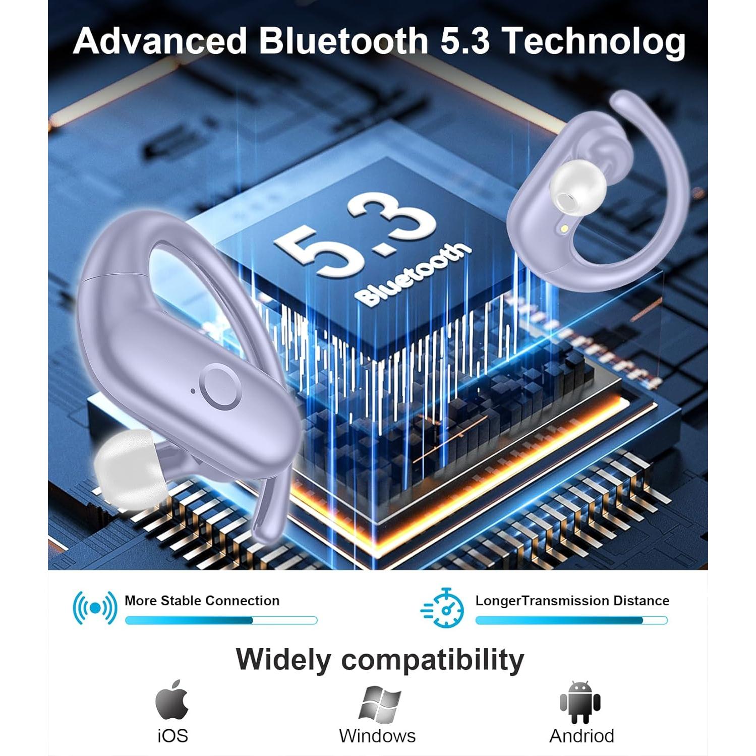 Auriculares Inalámbricos MOZOTER SP9i Bluetooth Deportivos 60h