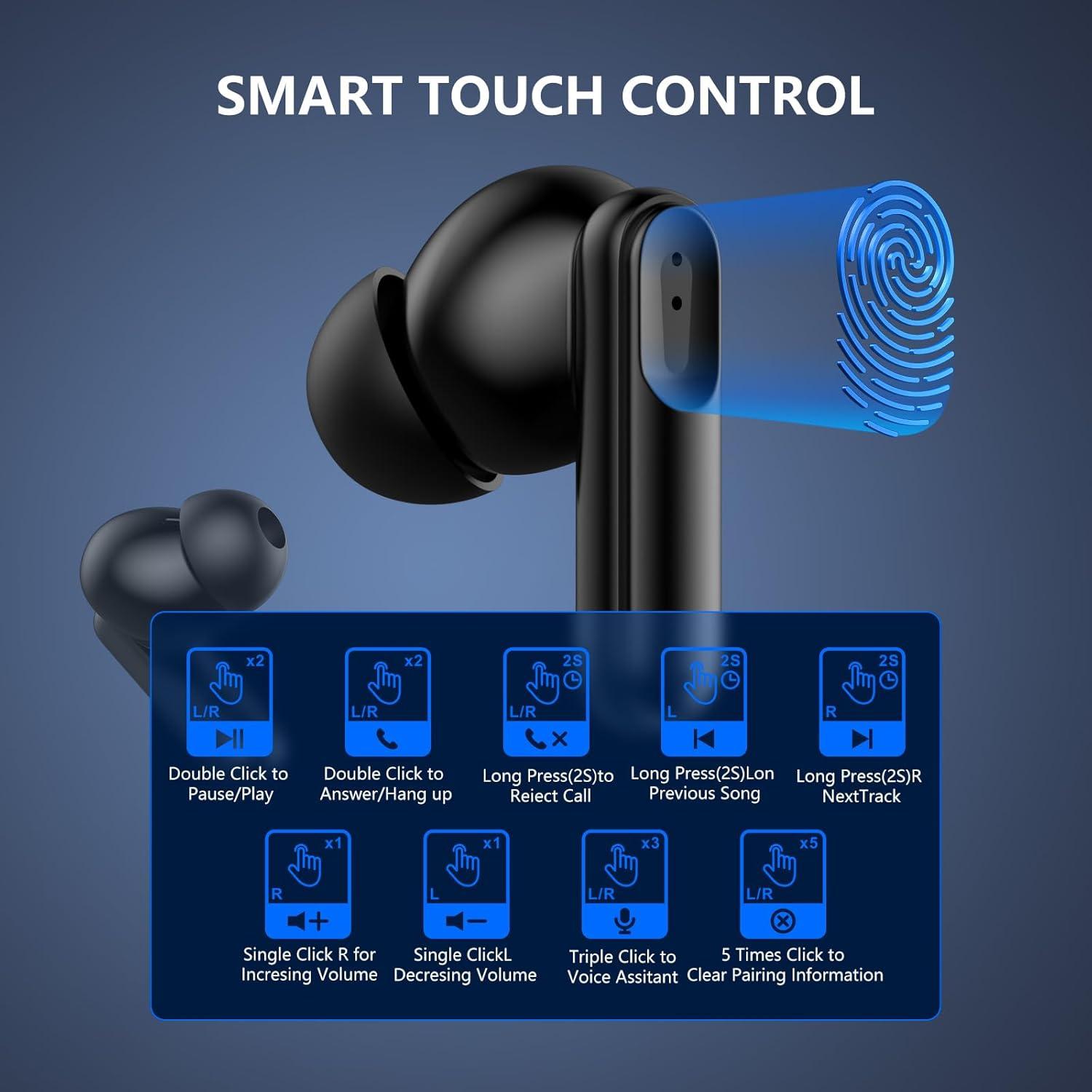 Auriculares Inalámbricos G13-IP Bluetooth 5.4 con Estuche Carga