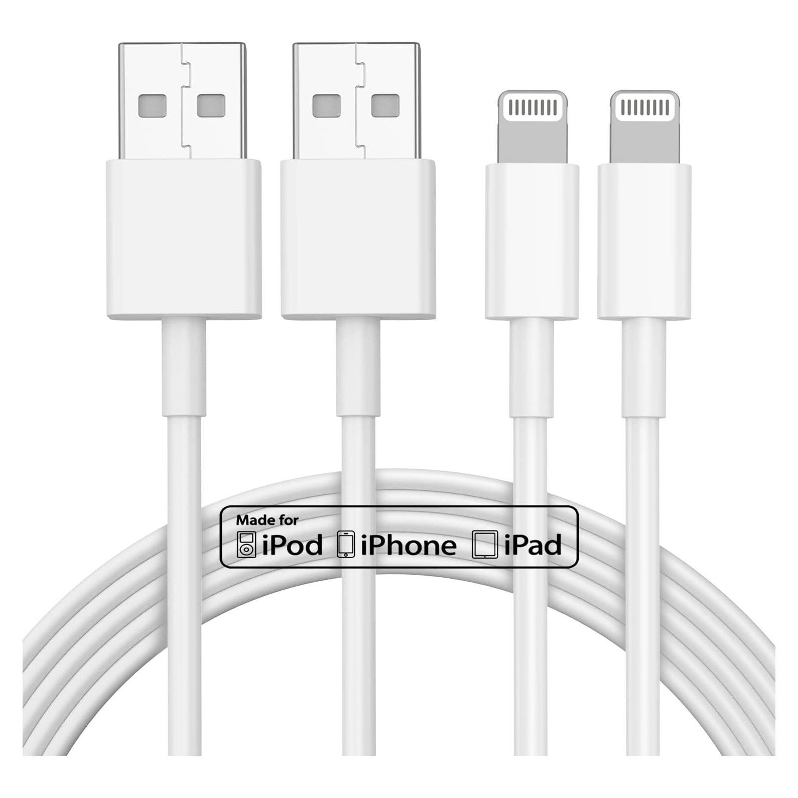 Cargador USB Lightning Gyusity 3m - 2 Pack Carga Rápida