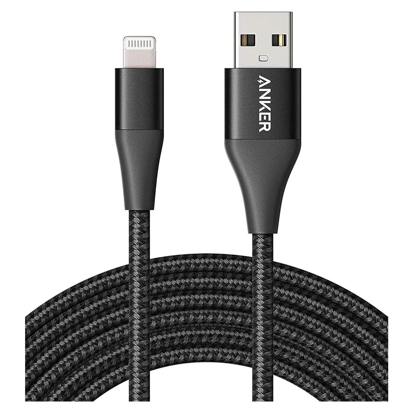Cable Lightning Anker Powerline+ II 3.05 m Nylon MFi