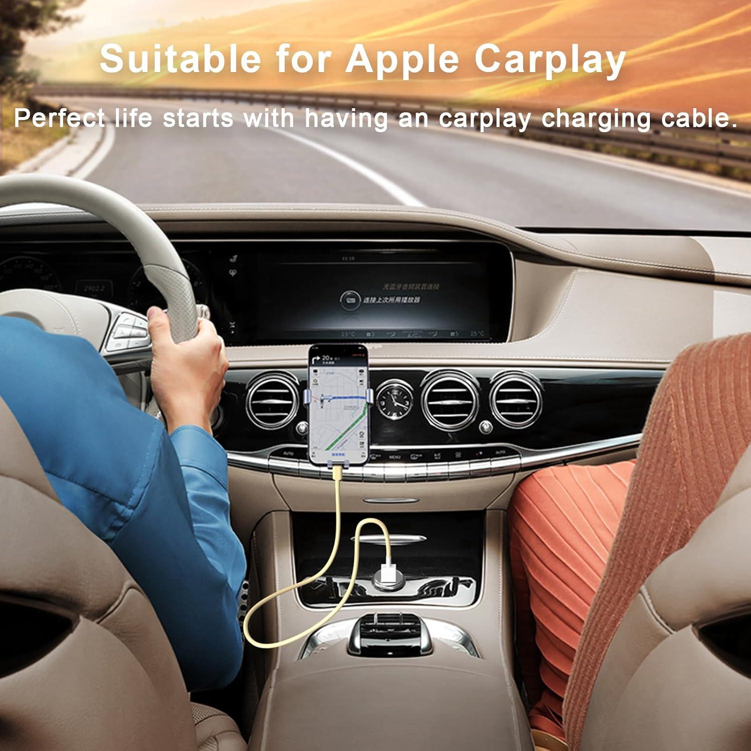 Cargador Lightning MFi ZHULIANG - Paquete de 6 Cables 0.91-3.05m