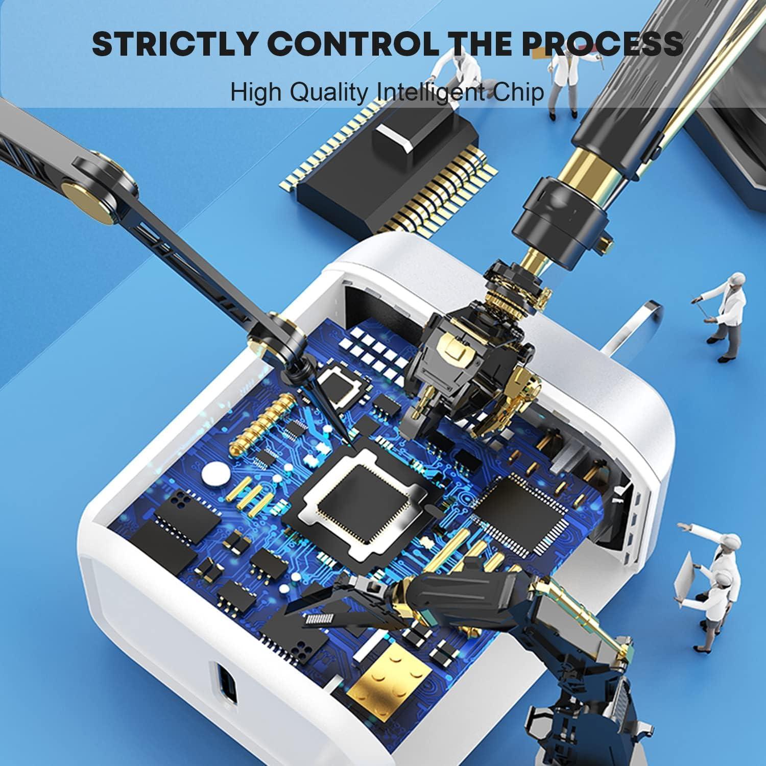 Cargador Rápido 12W + Cable Lightning 1.83m para iPad/iPhone