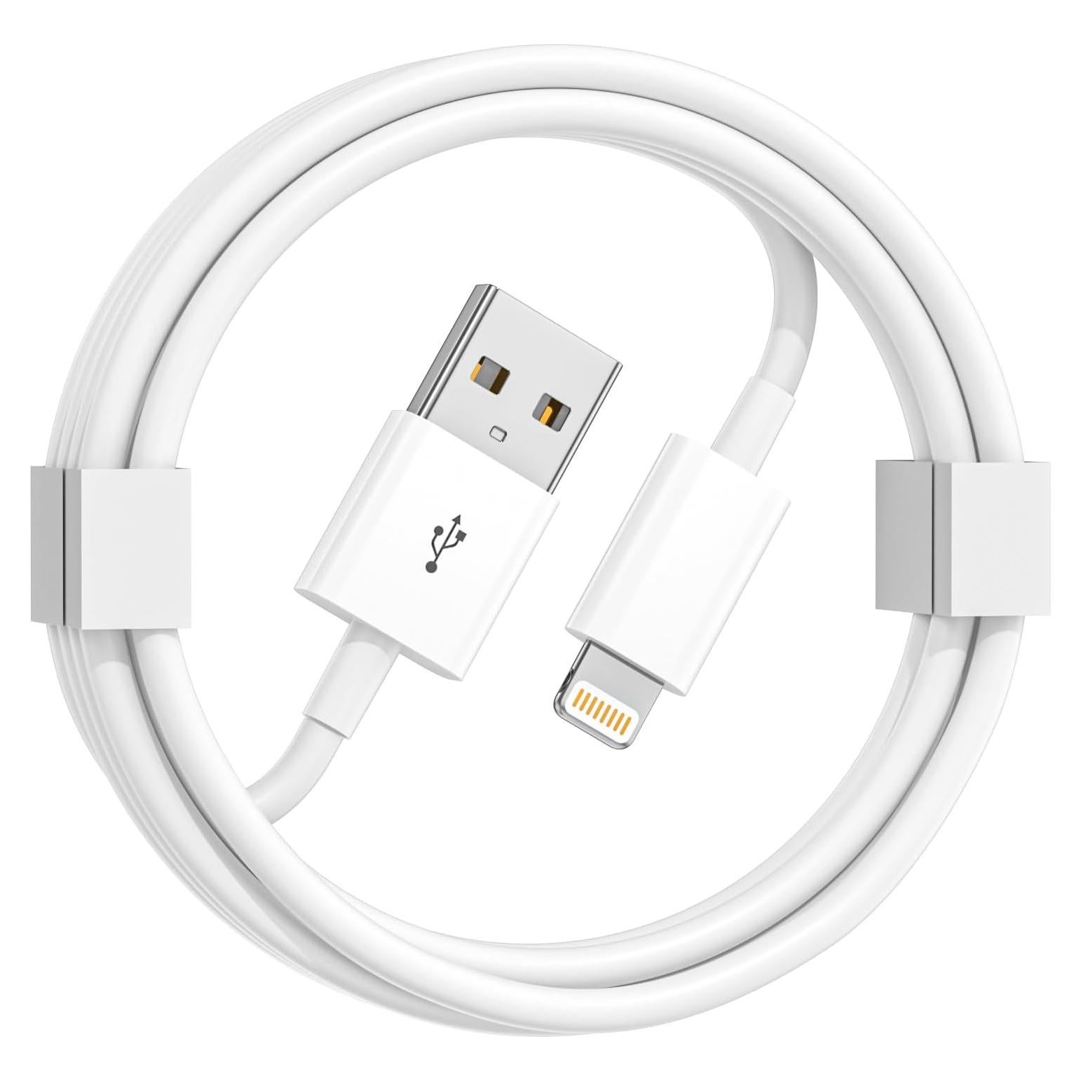 Cable USB A a Lightning MFi Lieyichan 0.91m para iPhone/iPad