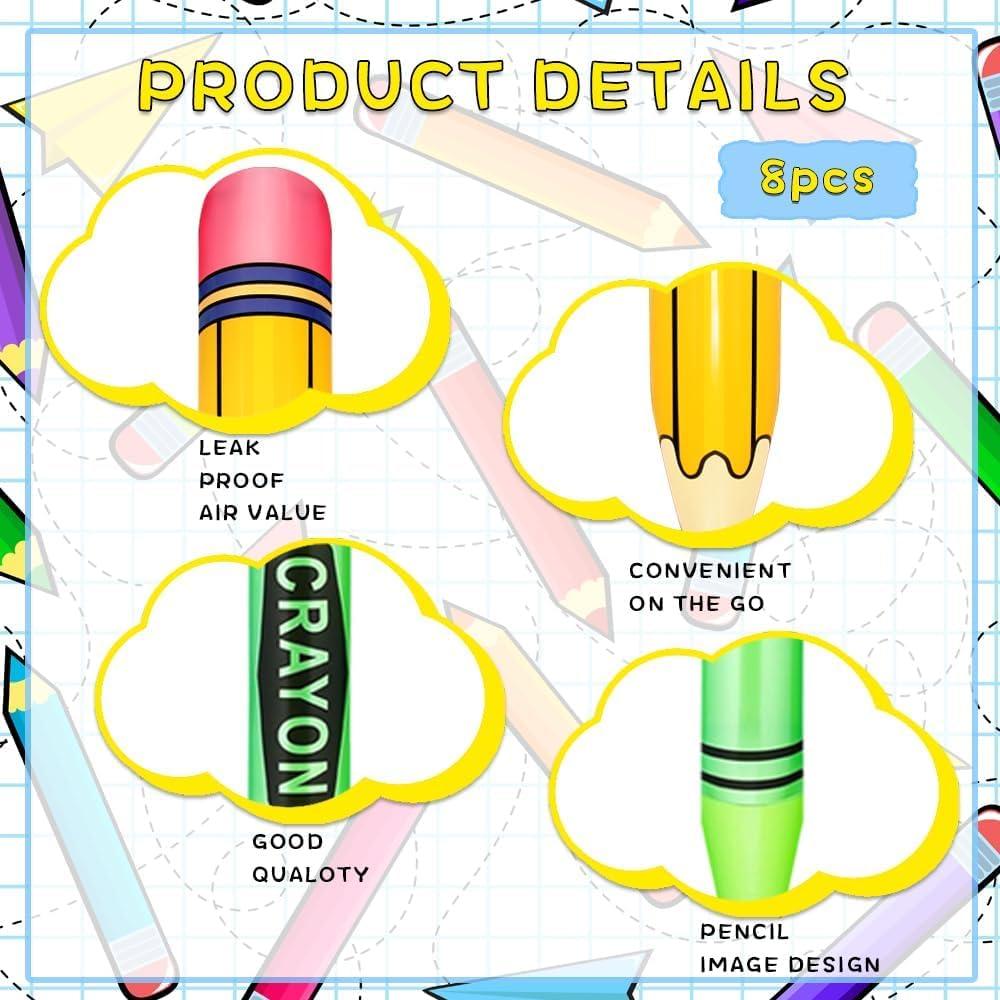 Conjunto de Globos Inflables Gigantes Denylo Pro 8 Pzs