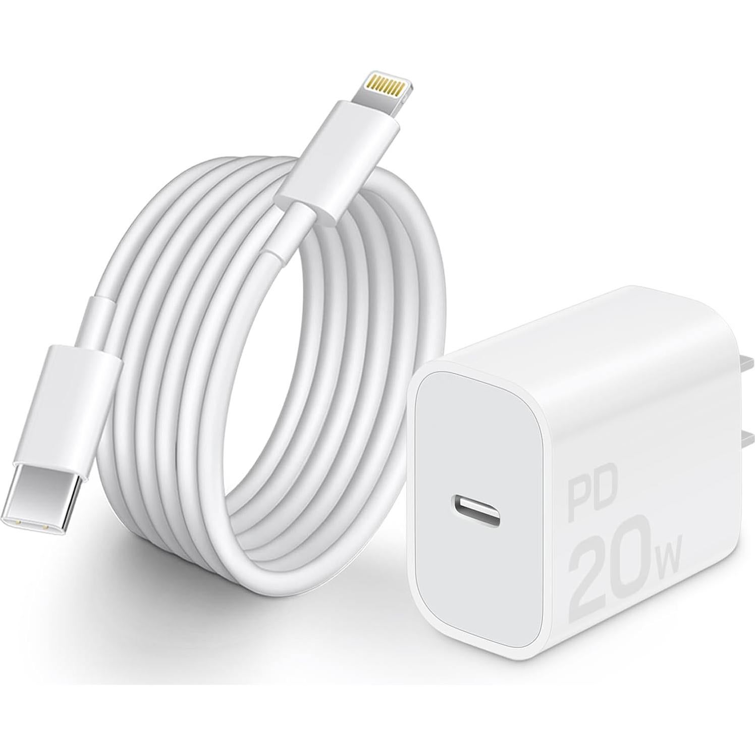 Cargador Rápido 20W CXX con Cable de 1.83m para iPhone