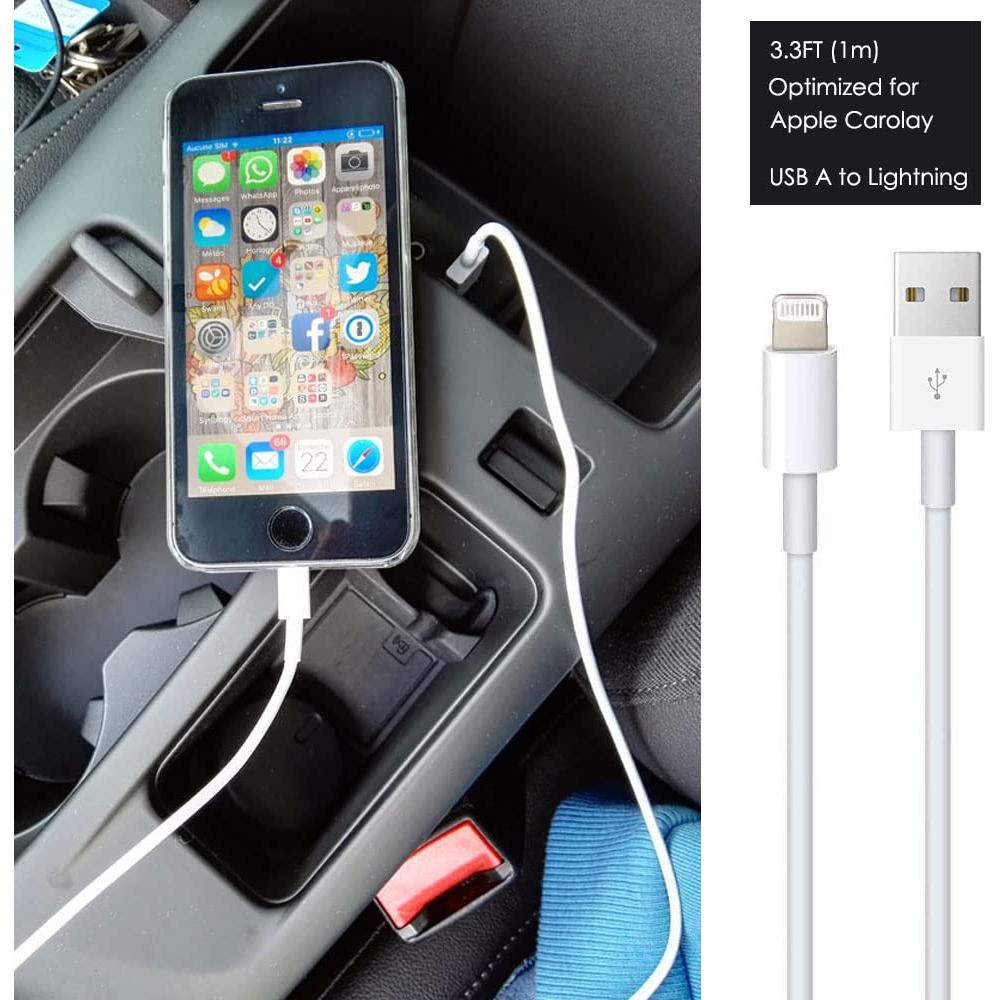 Cable USB A a Lightning 1m Abysssea para iPhone y iPad