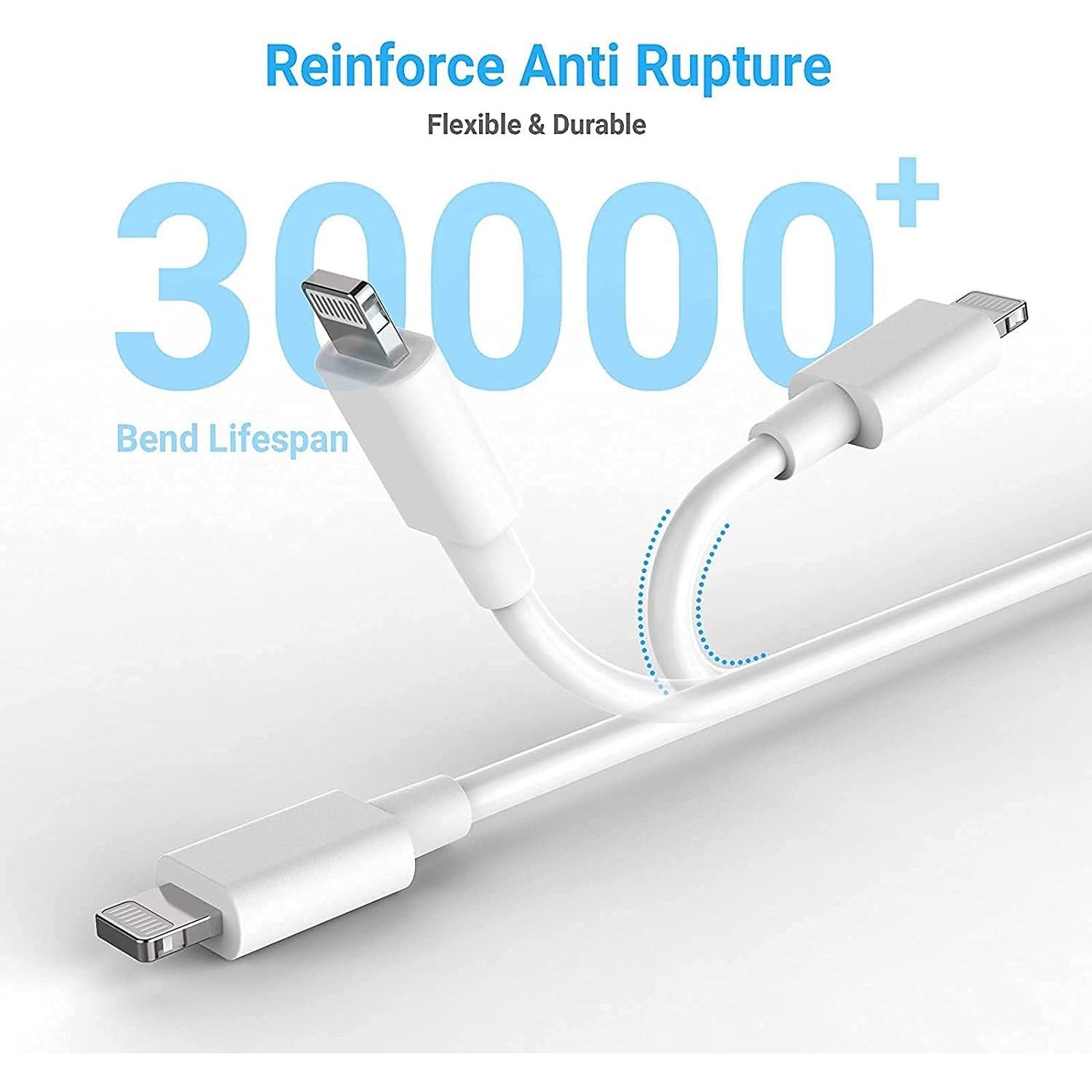 Cable USB A a Lightning 1m Abysssea para iPhone y iPad