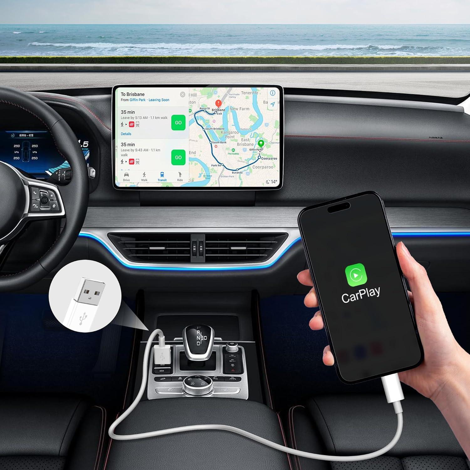 Cable USB A a Lightning FUPYWP 0.91m Carga Rápida iPhone