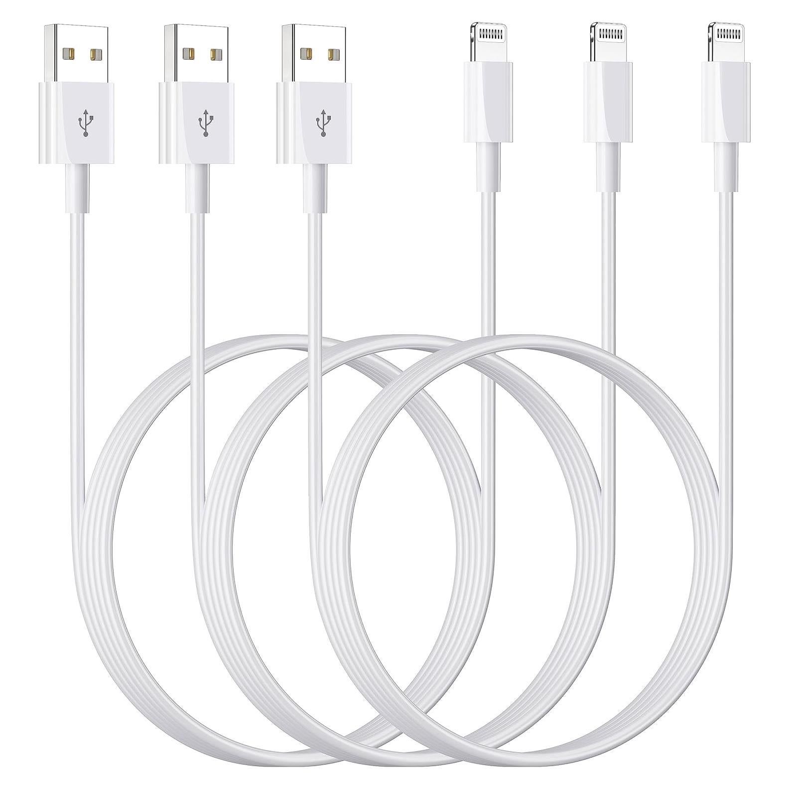 Cable de Carga USB a Lightning AICHUA 3ft MFi Certificado