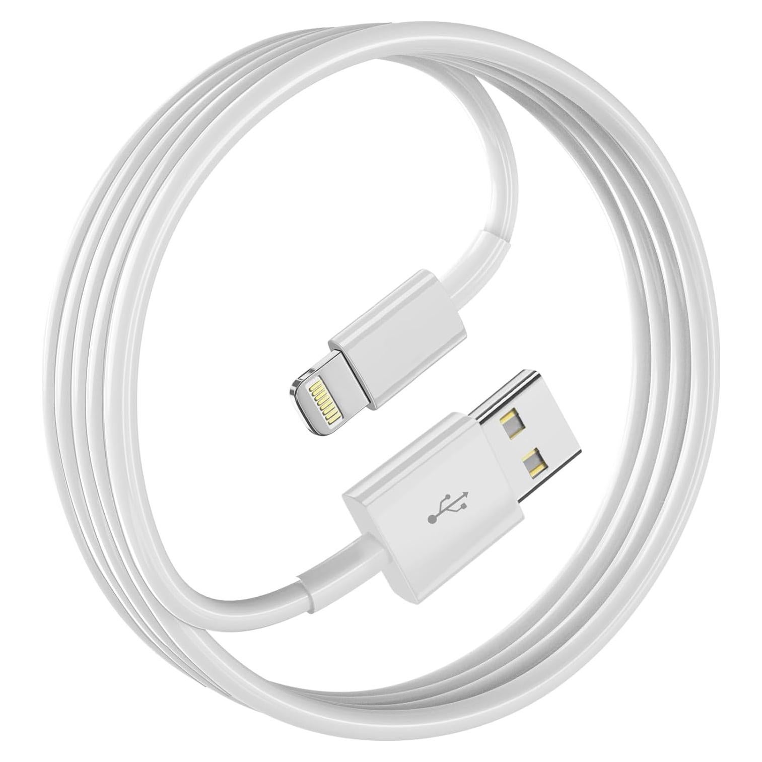 Cable Lightning 1.8M DFLASH para iPhone Carga Rápida MFi