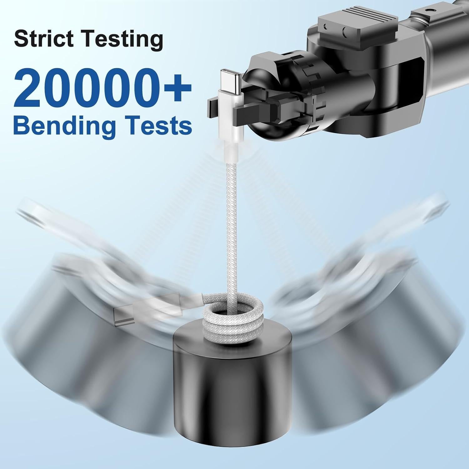 Cable USB C a C 10 pies 60W Yievis para iPhone y MacBook