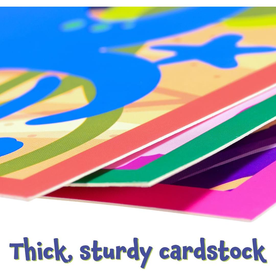 READY 2 LEARN Papel para Rascar Mágico - Vida Marina - 10 Escenas