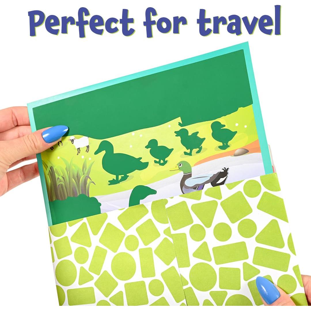 Papel Mágico para Raspar Granja Learning Advantage - 10 Escenas