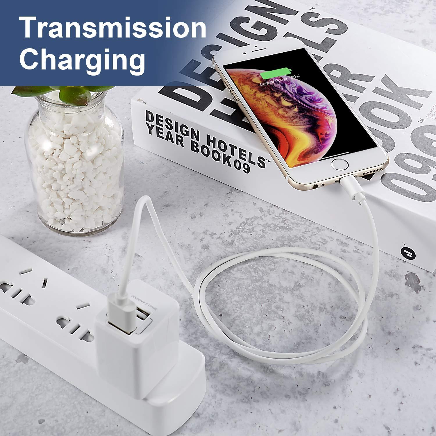 Cargador Lightning Sundix - Paquete de 6 Cables 0.91m para iPhone