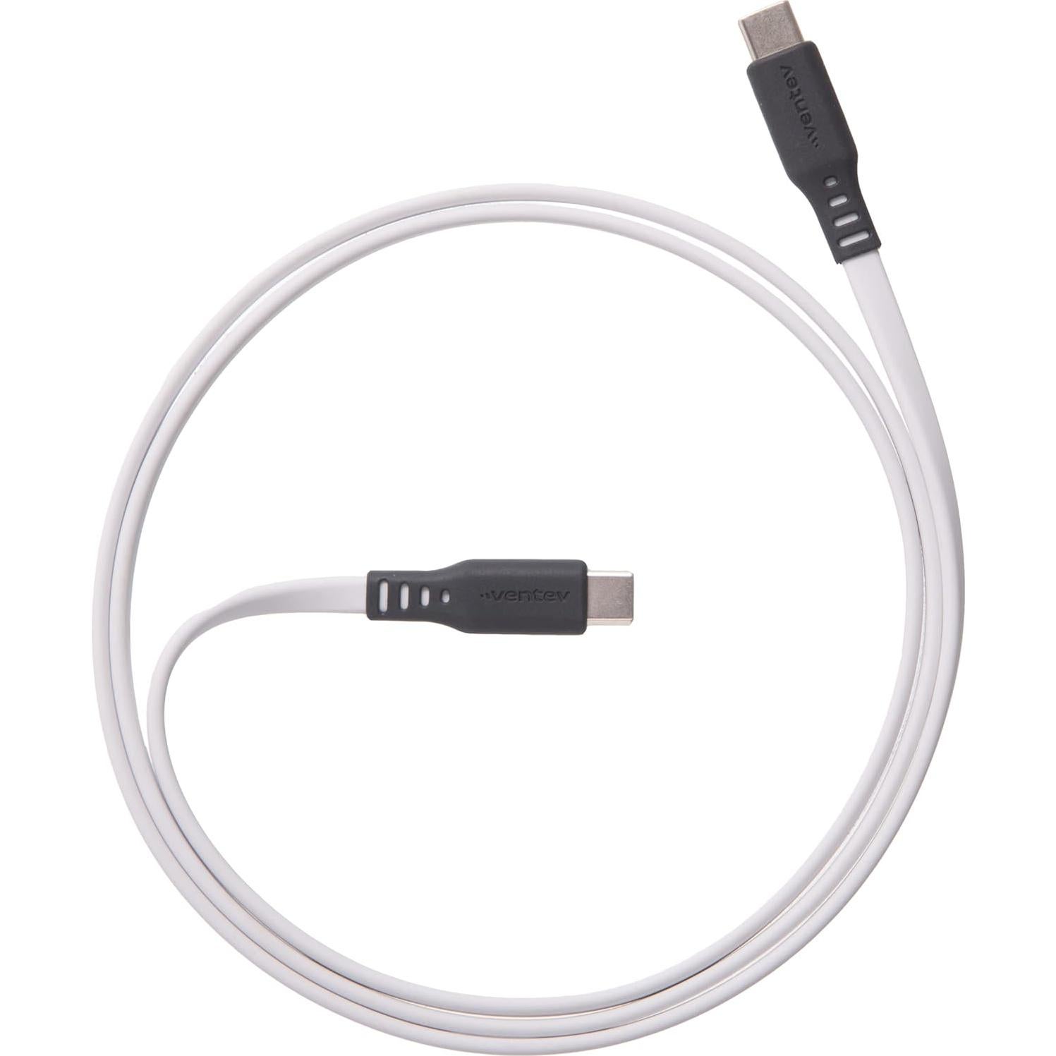 Cargador de pared USB C 30W Ventev + Cable 1m Blanco