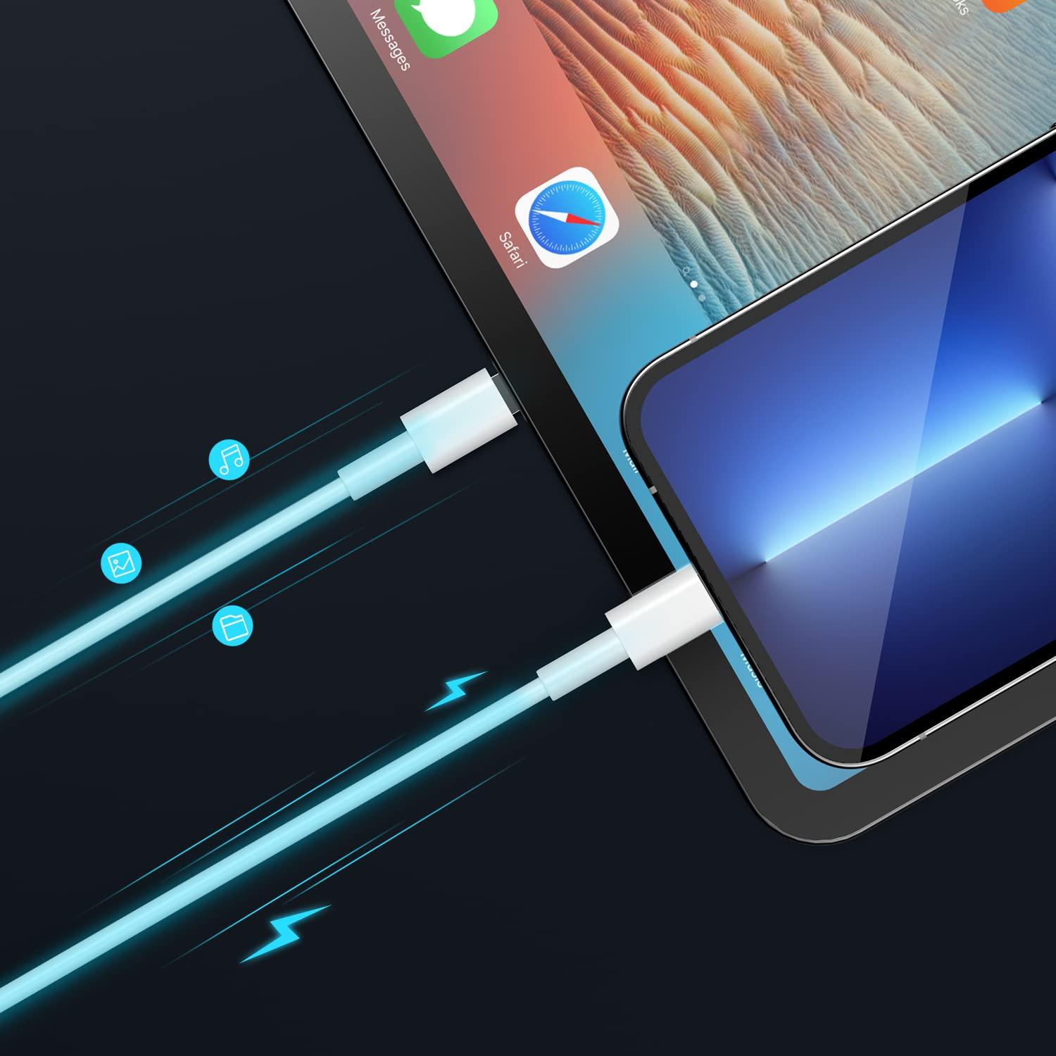 Cable USB C a Lightning 1M JJCALL MFi Carga Rápida iPhone/iPad