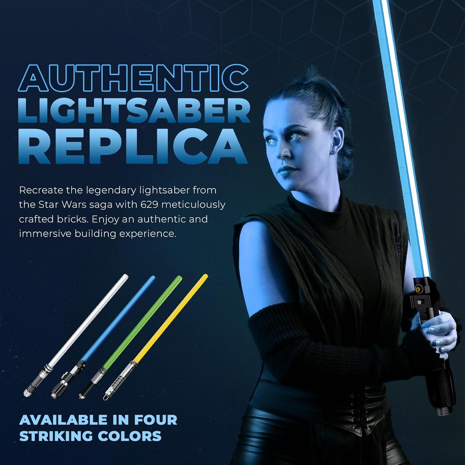 Kit de Bloques de Construcción Sable de Luz dOMOb Azul 629 Piezas