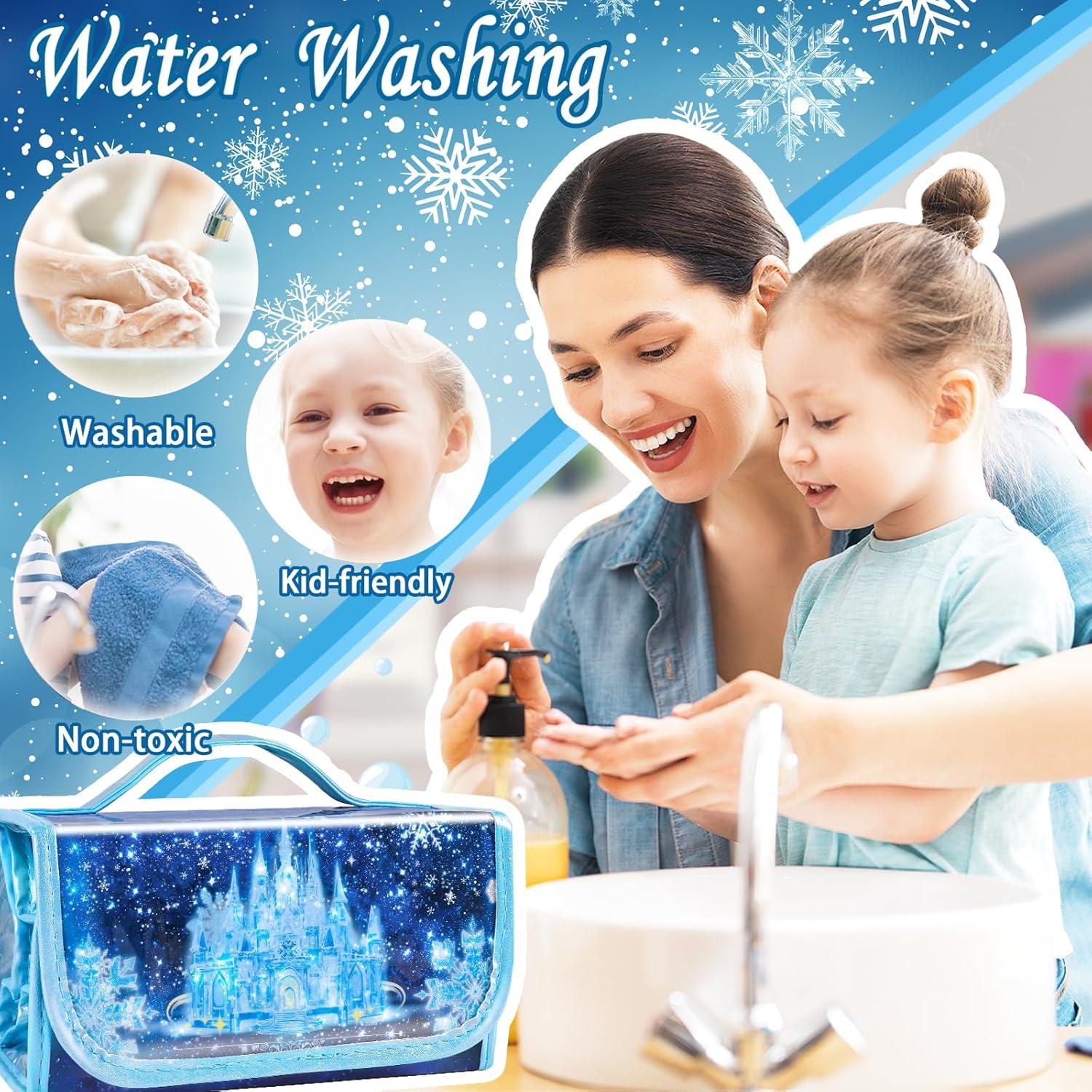 Conjunto de Marcadores Lavables Weirtoya 56 Piezas para Niños