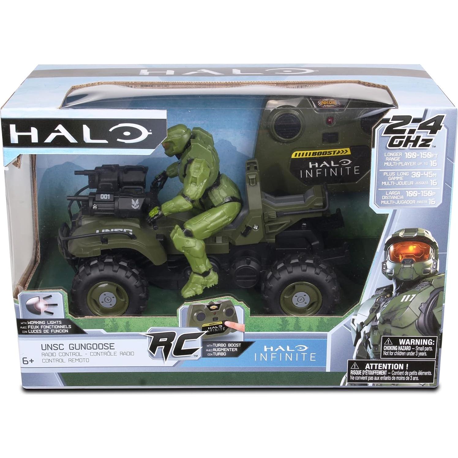 Vehículo RC Gungoose NKOK con Master Chief - 2.4 GHz, 0.67 kg