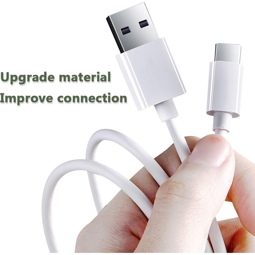 Cable de carga rápida USB-C a USB-A 1.83 m HONGPING Blanco