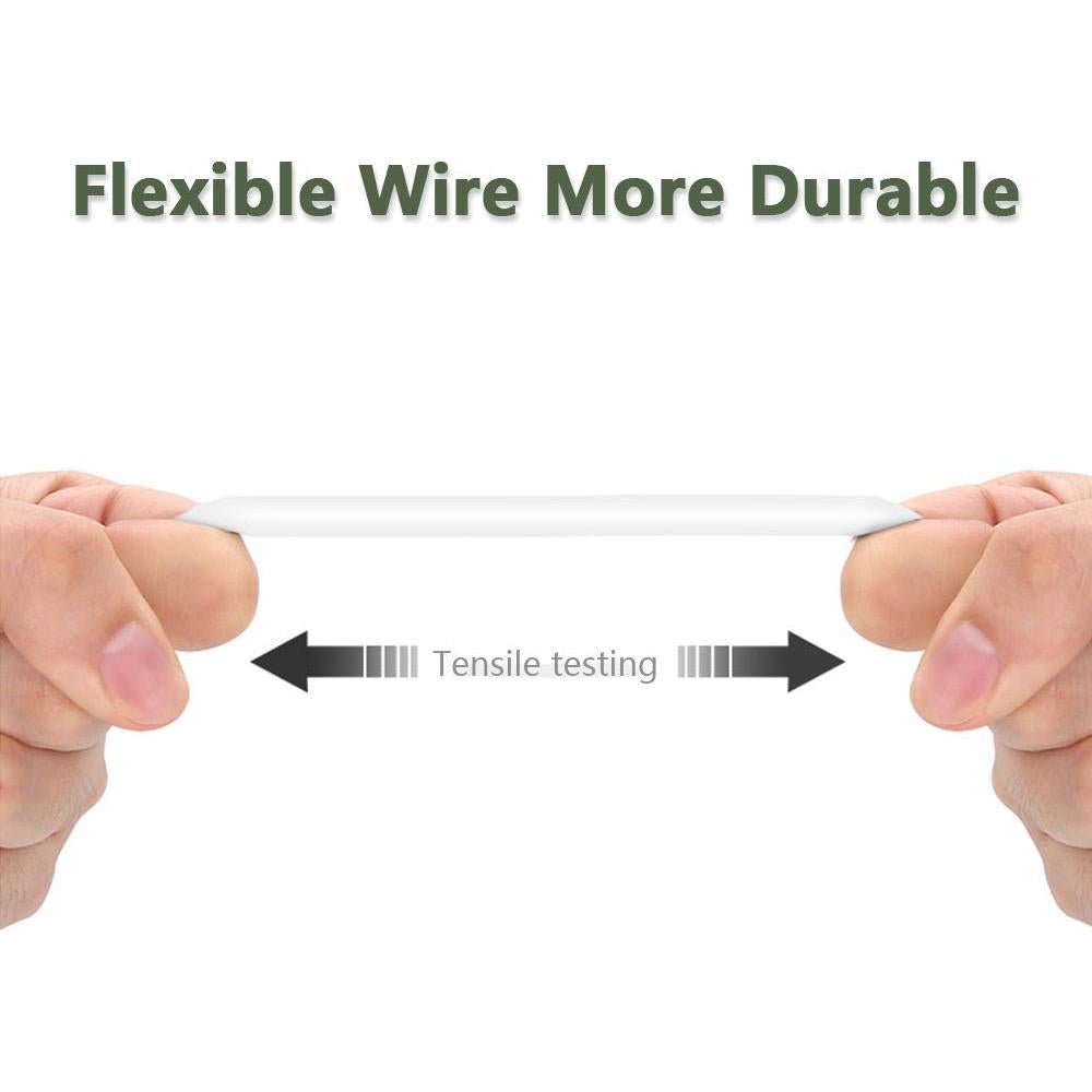 Cable de carga rápida USB-C a USB-A 1.83 m HONGPING Blanco