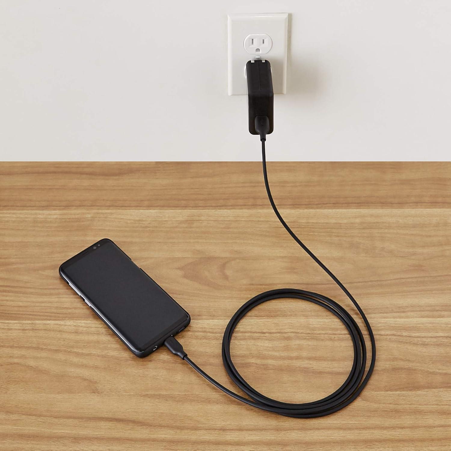 Cable USB-C a USB-A Amazon Basics 1.83m Carga Rápida 15W