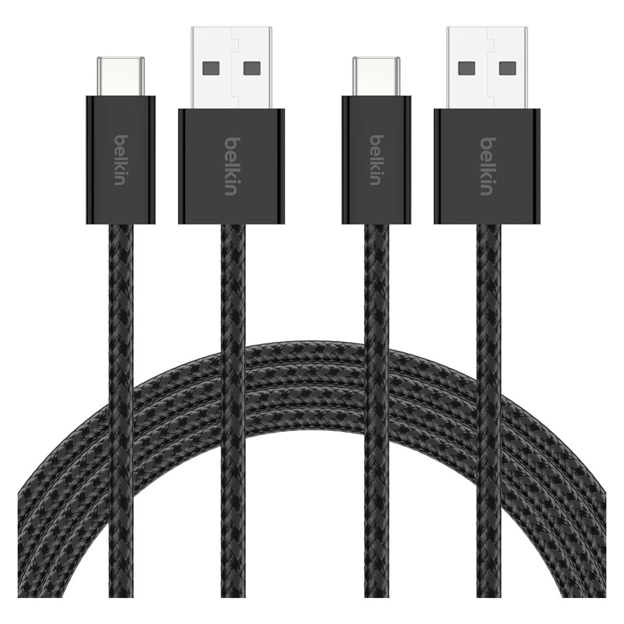 Cable USB A a USB C Belkin 2M 15W Carga Rápida Negro