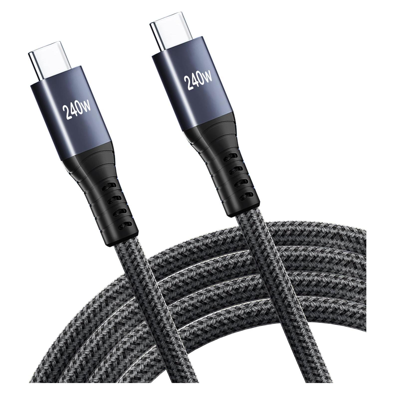 Cable USB-C a USB-C 240W 4.57m Grtoeud, carga rápida