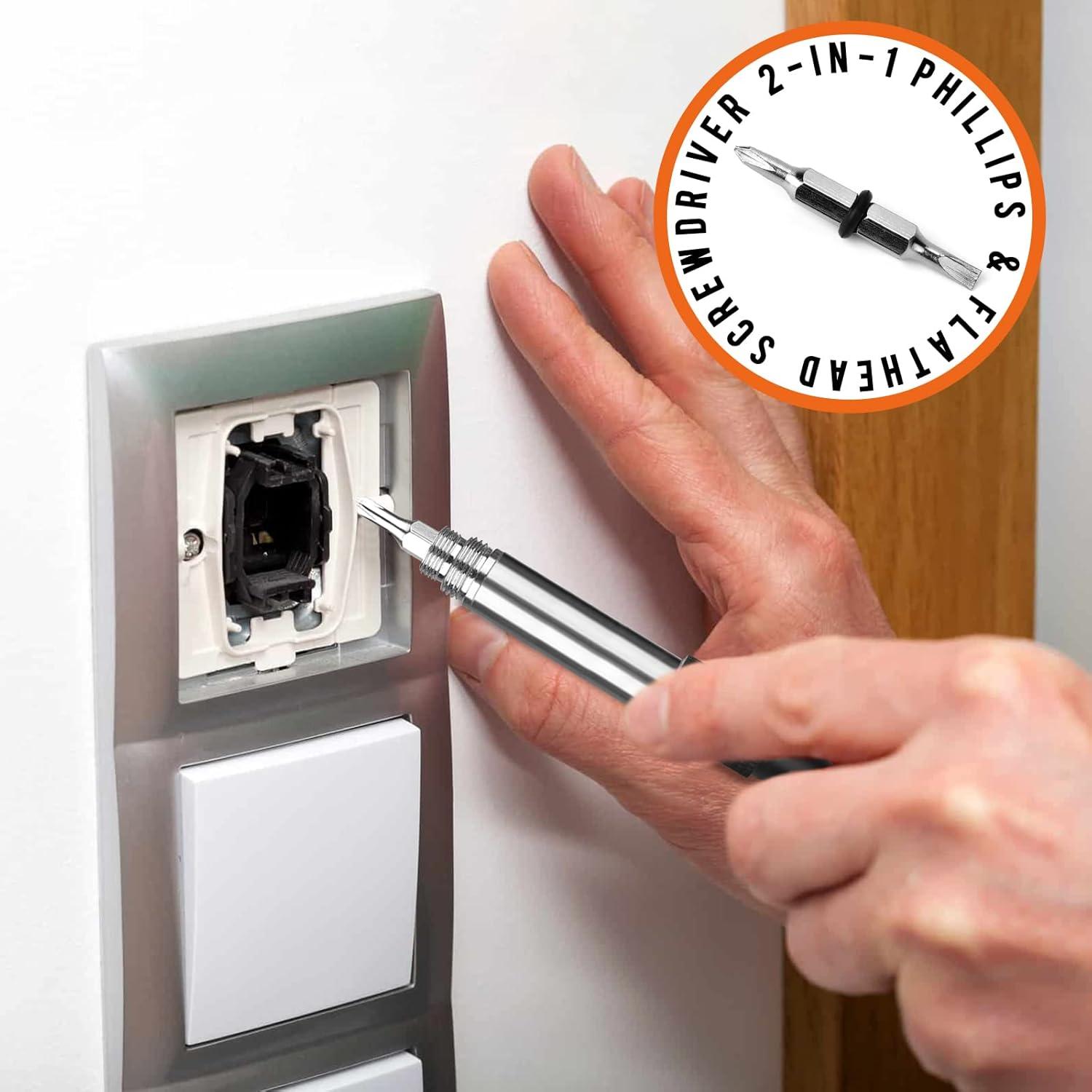 Bolígrafo Multiherramienta 9 en 1 SAPGIF Negro