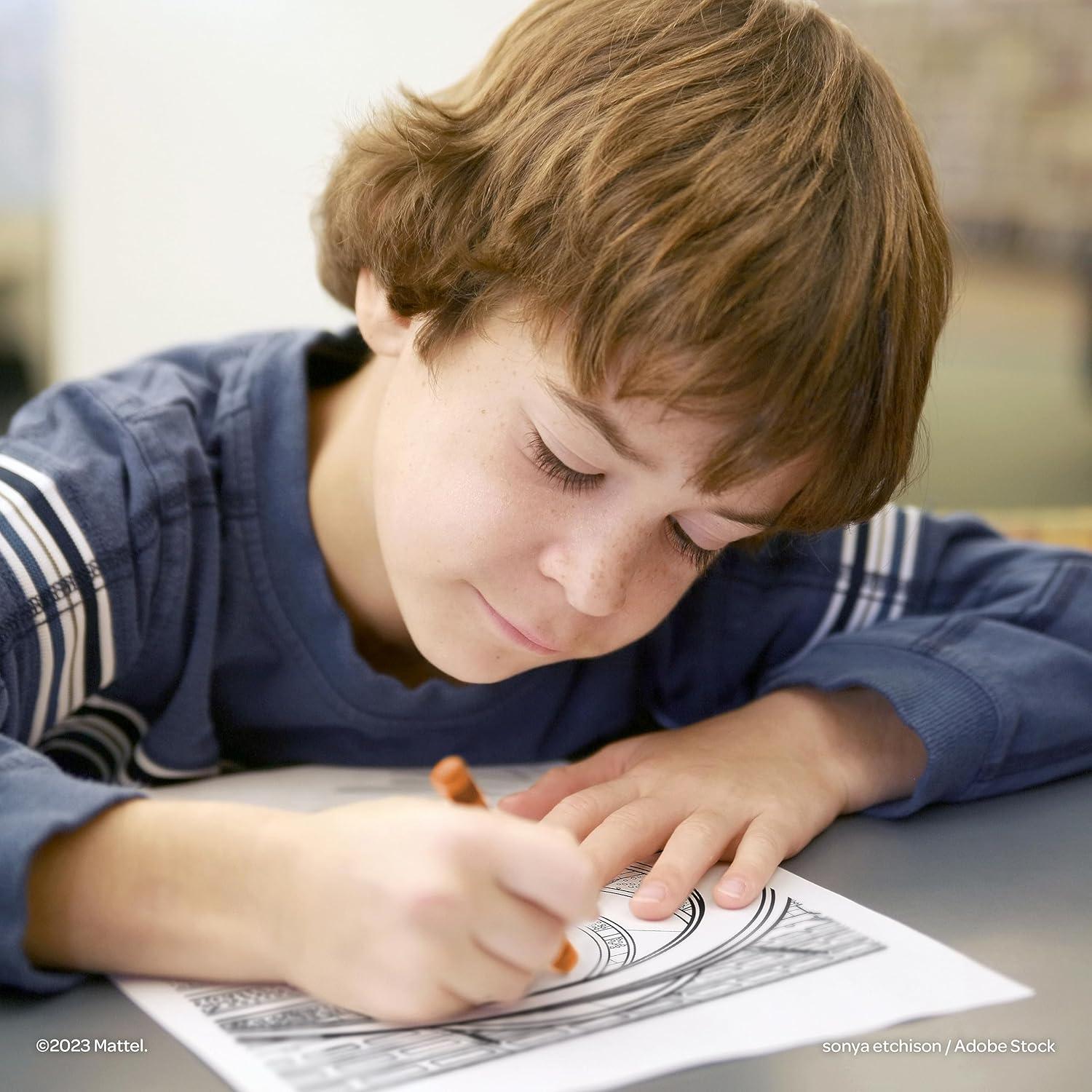 Libro de Colorear Hot Wheels Bendon 48 Páginas con Tatuajes